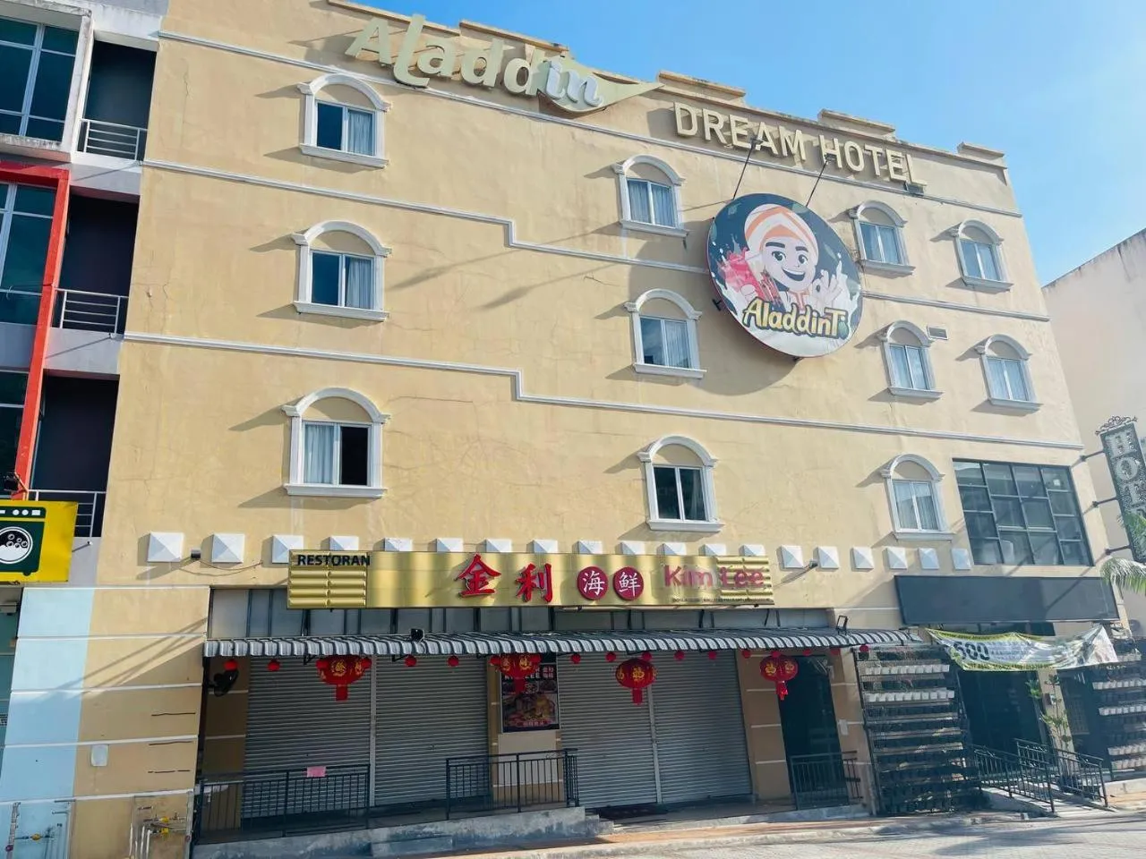 Property building in Aladdin Dream Hotel