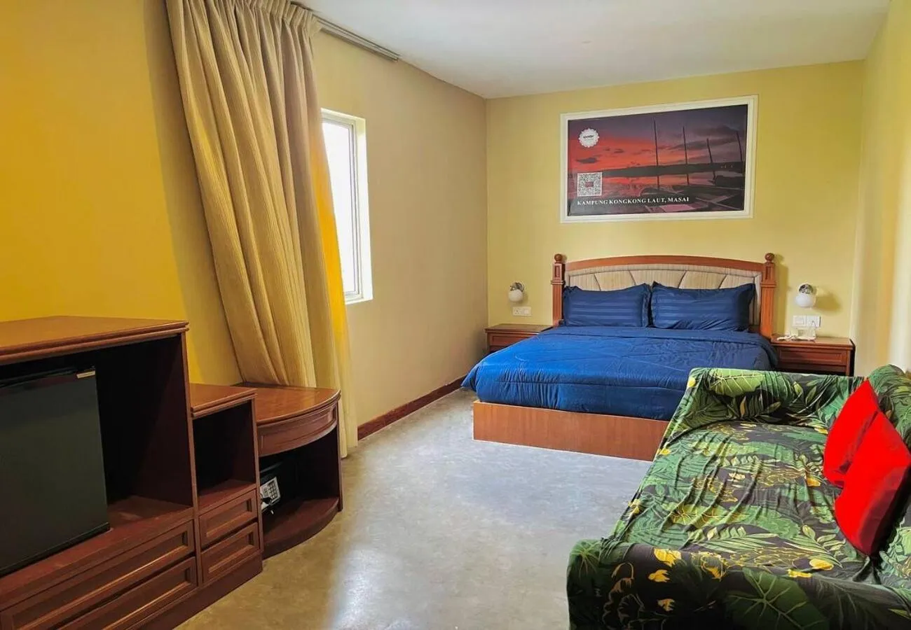 Bed in Aladdin Dream Hotel