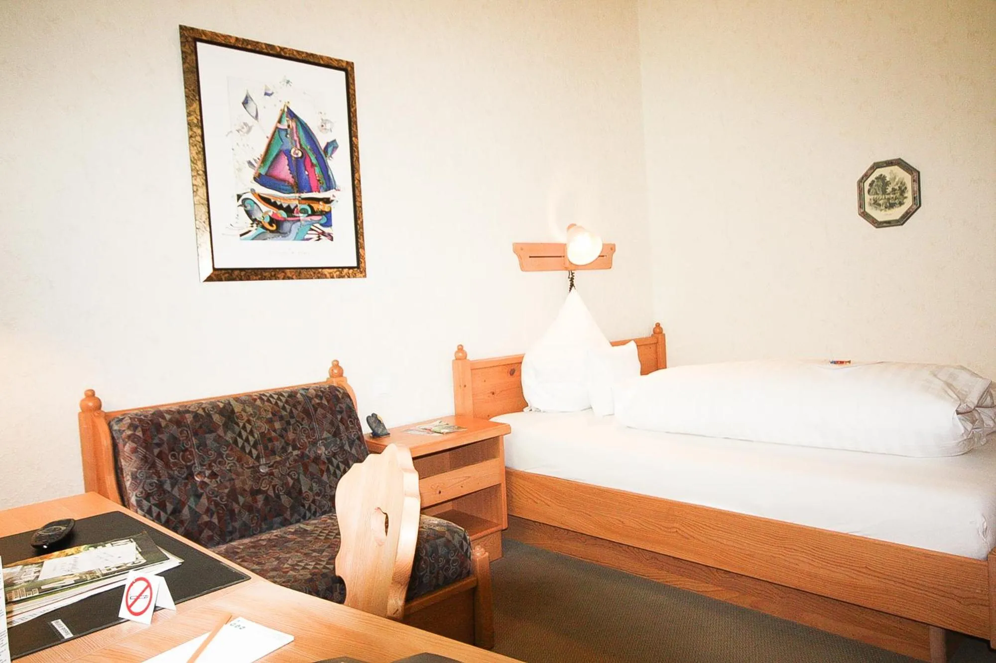 Bed in Landhotel Restaurant Gärtner