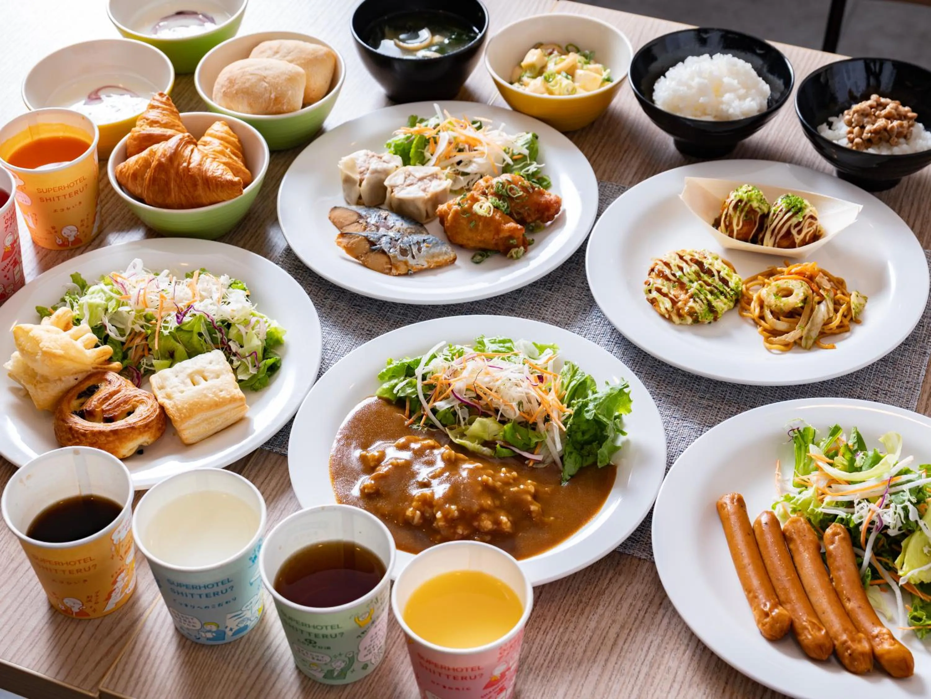 Breakfast in Super Hotel Namba Nipponbashi