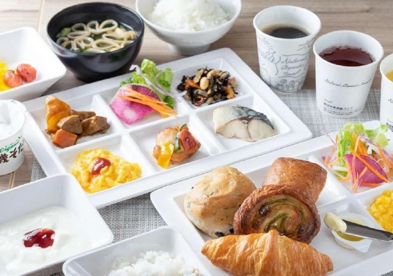 Breakfast in Super Hotel Namba Nipponbashi