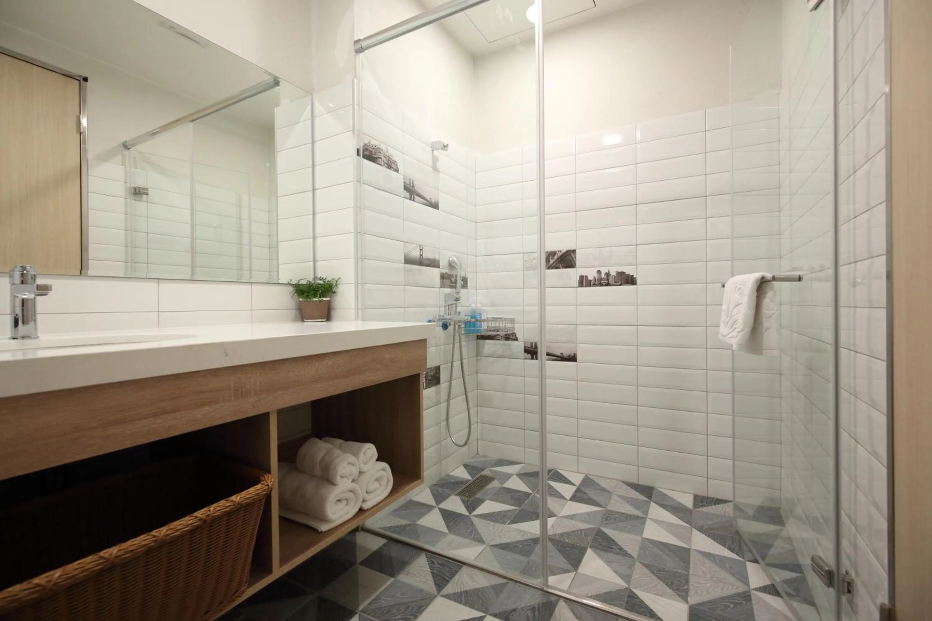 Shower in Na San Na Hai B&B