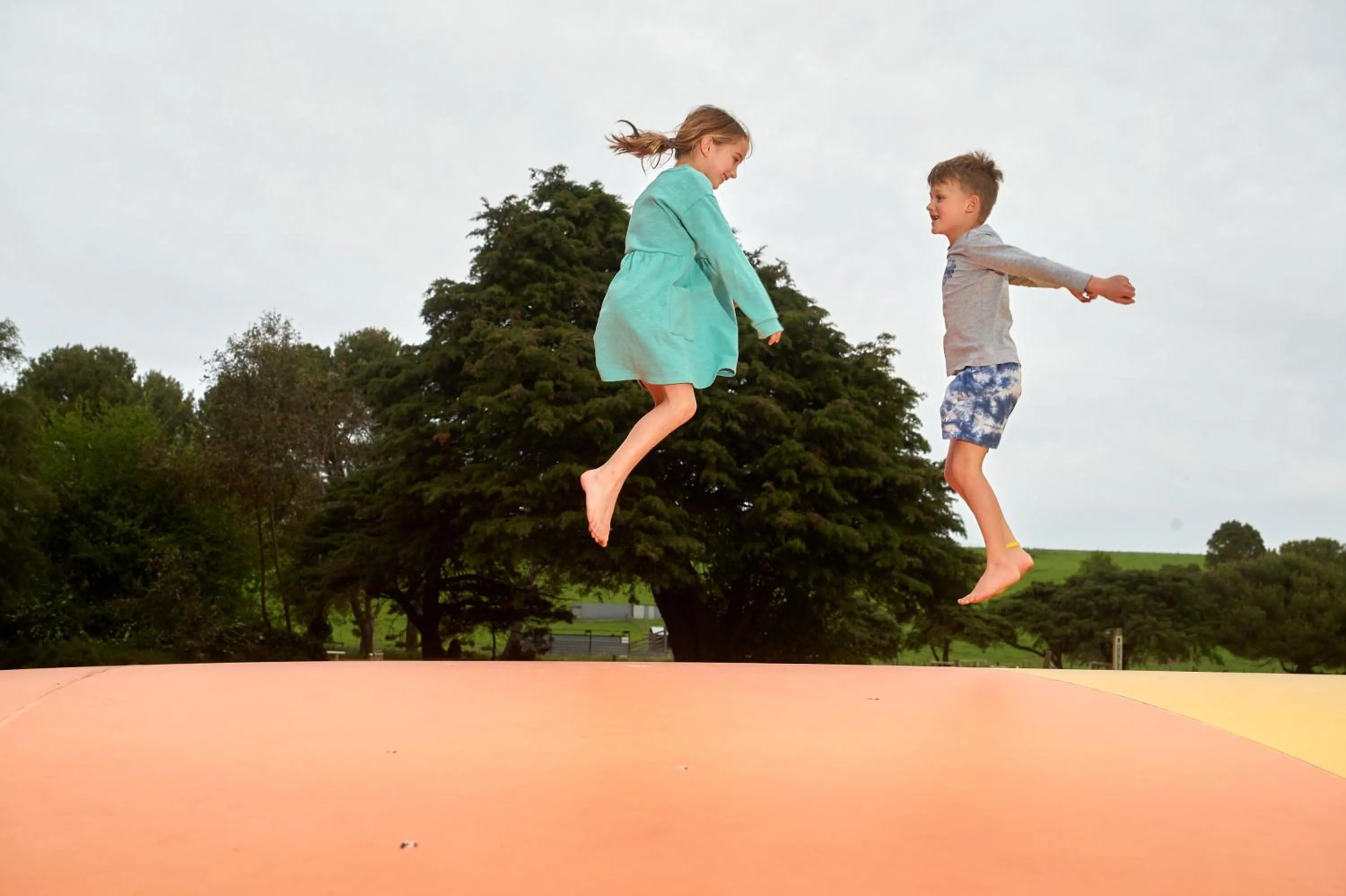 Children play ground in Pine Country Caravan Park