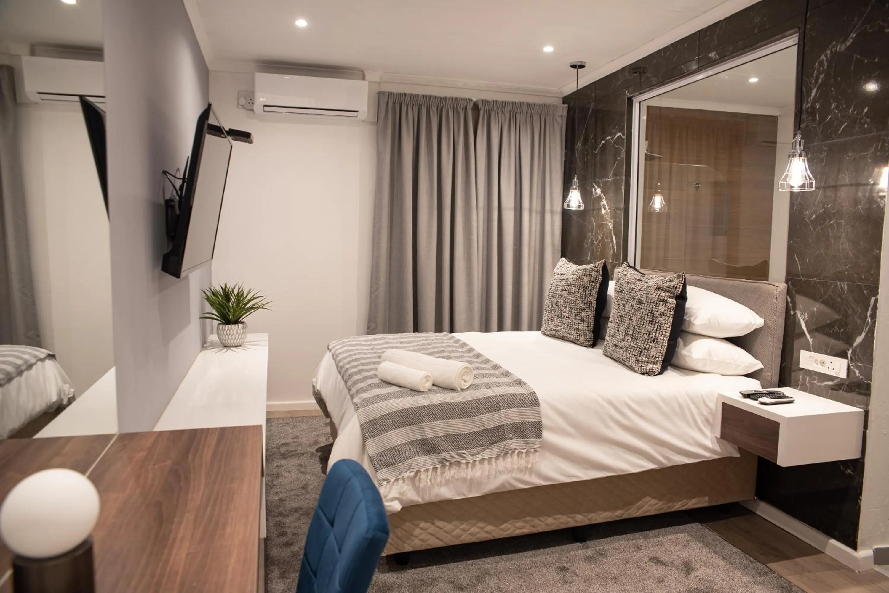 Bed in The Royal Bryanston