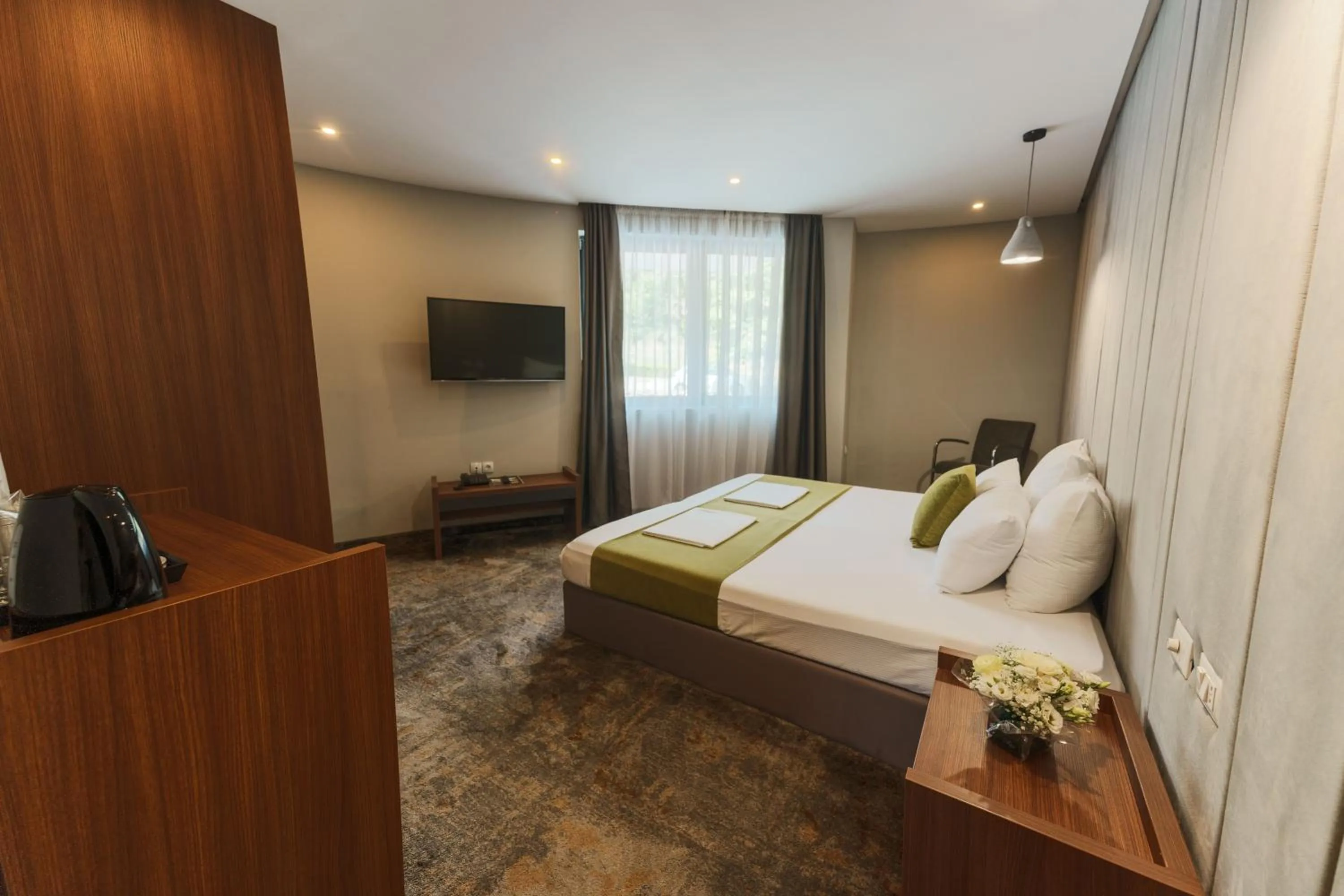 Bed in Medite Spa Resort and Villas