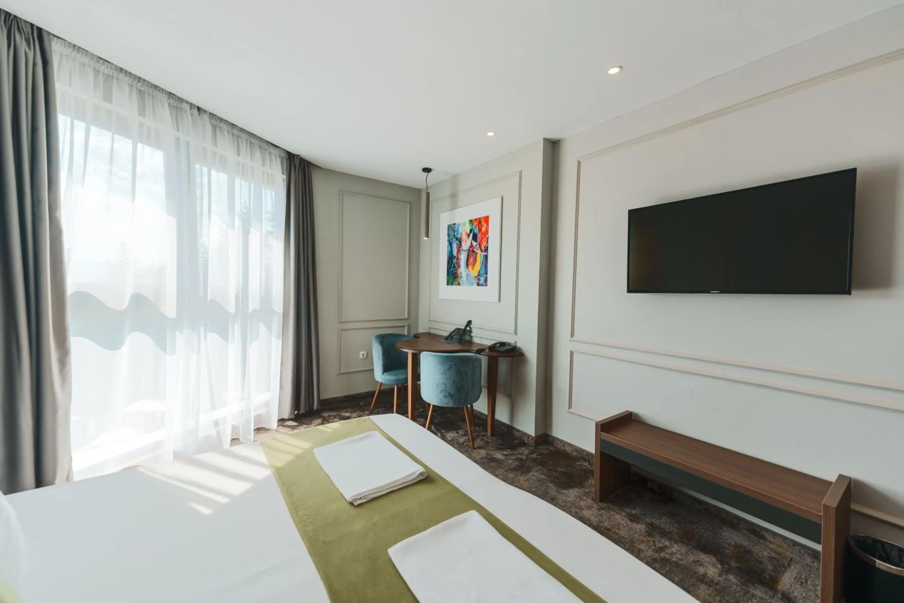 Bed in Medite Spa Resort and Villas