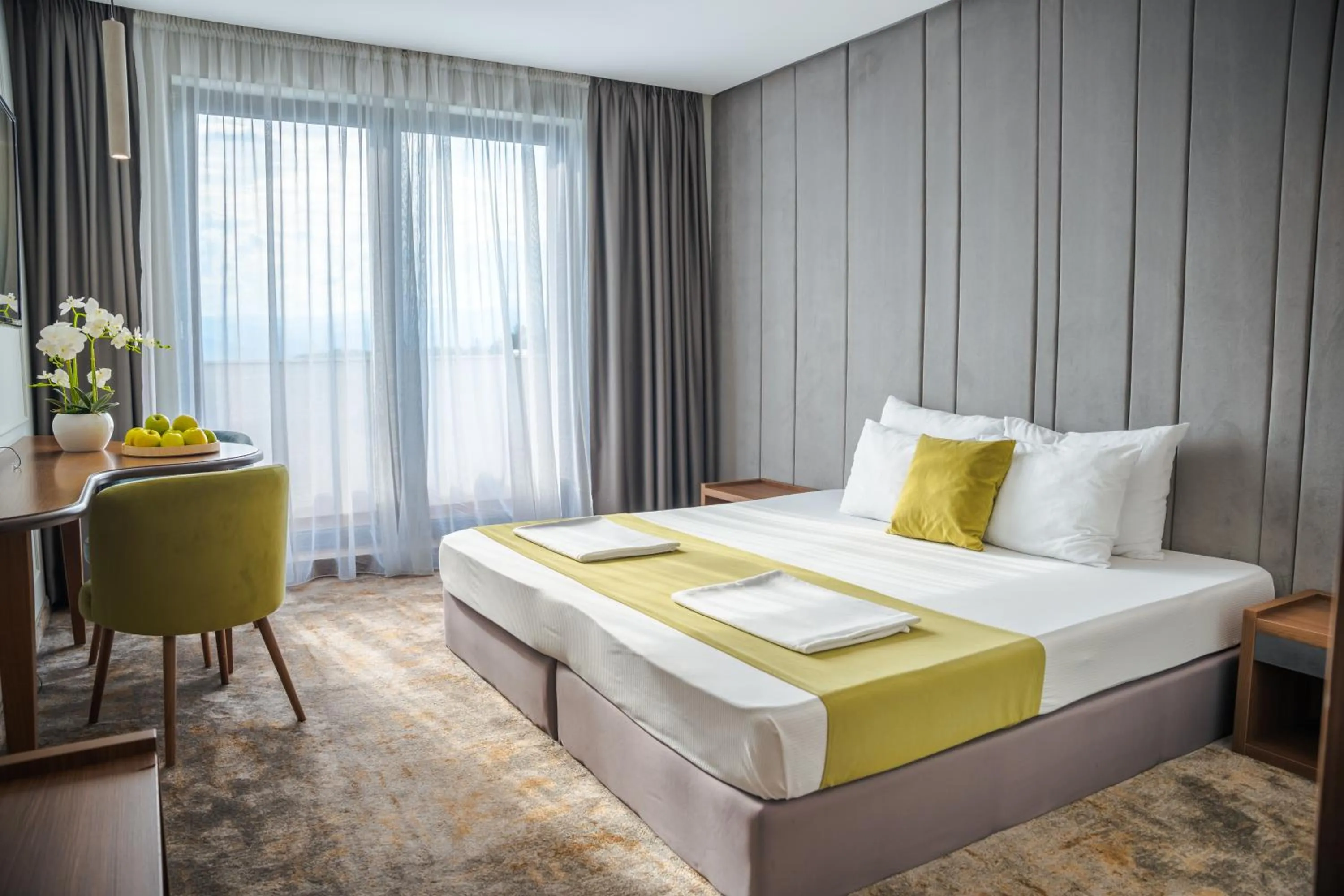 Bed in Medite Spa Resort and Villas