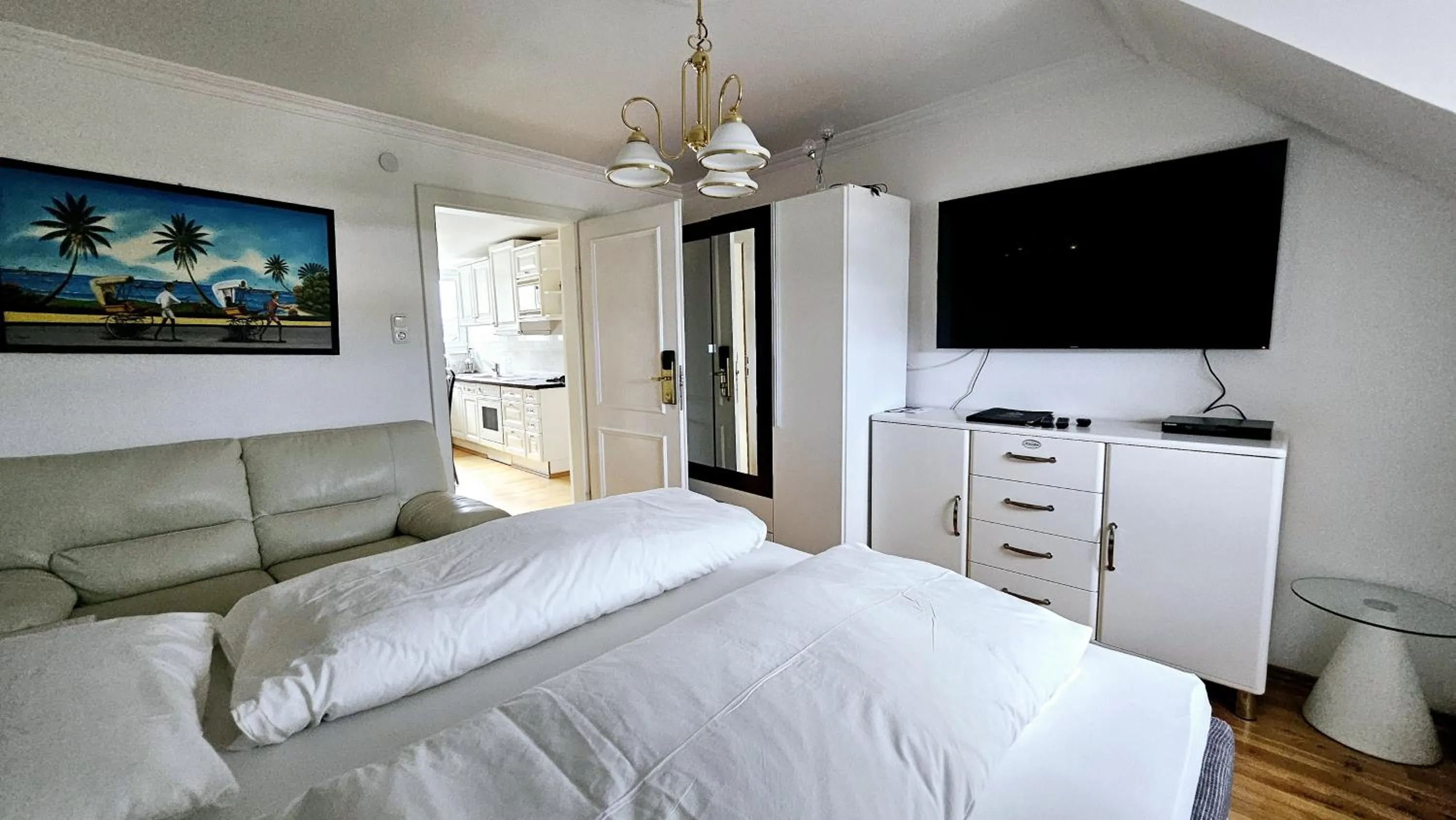 Bed in Höckner Plaza Hotel