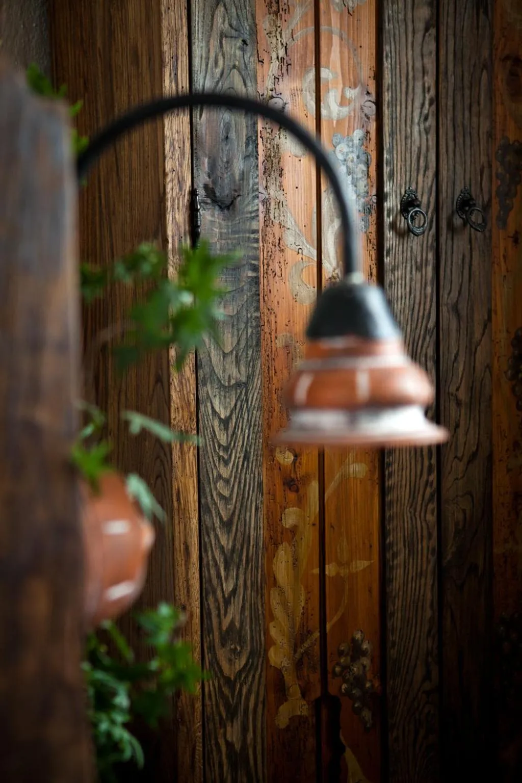 Decorative detail in Halasi Pince Panzió