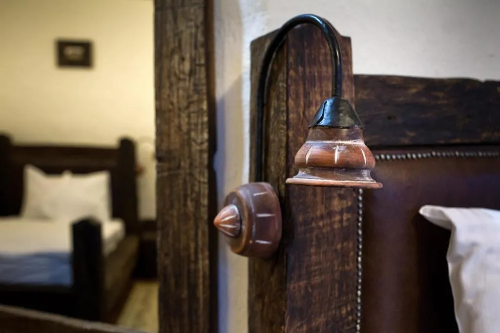 Decorative detail, Bed in Halasi Pince Panzió