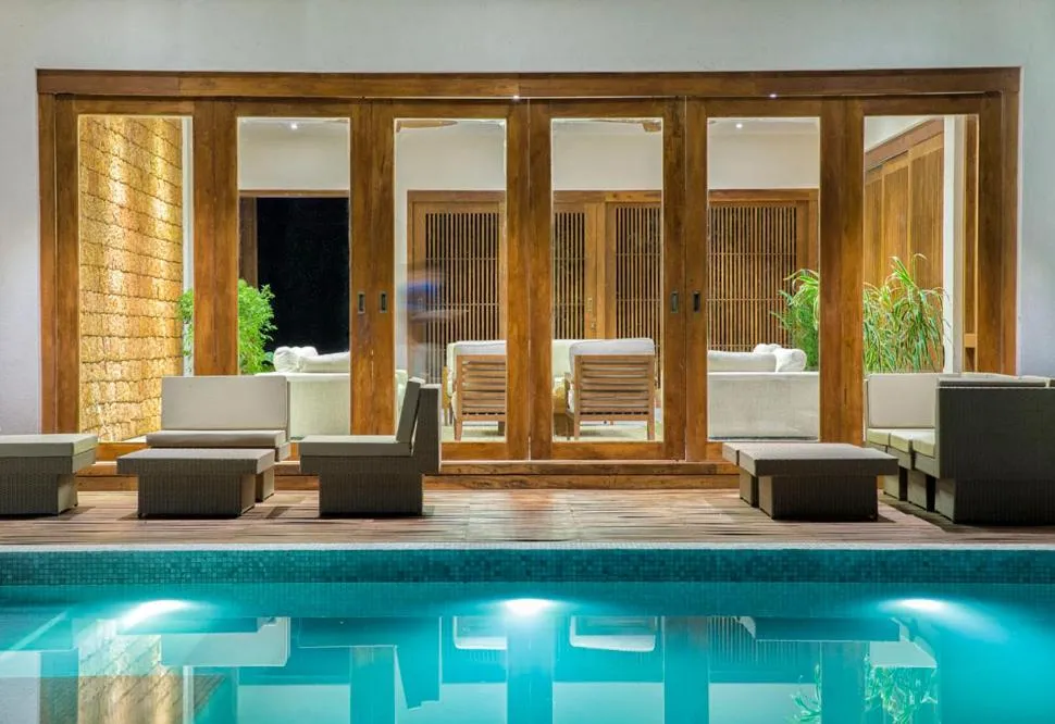 Swimming pool in Villa Blu