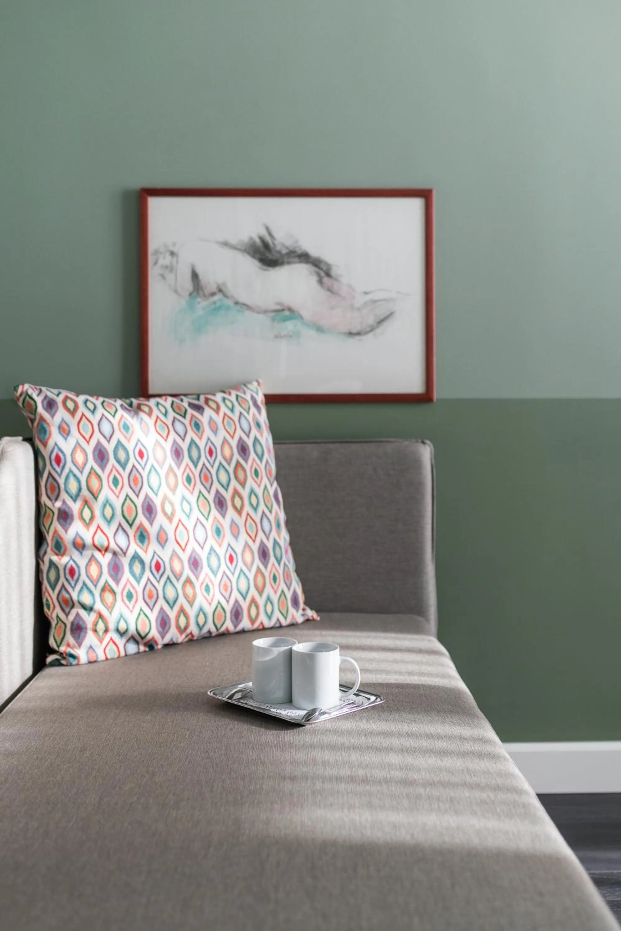 Decorative detail, Bed in Rinuccini Relais