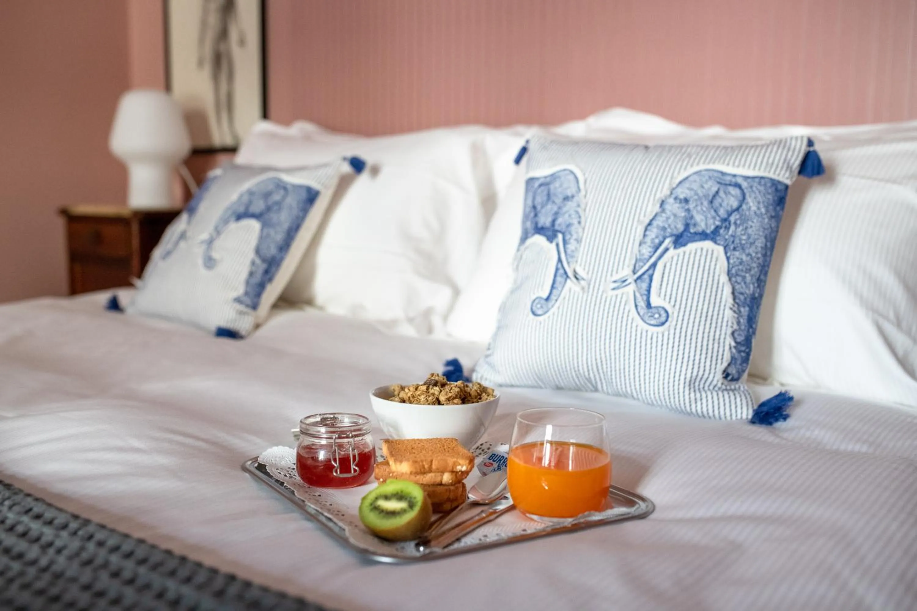 Bed in Rinuccini Relais