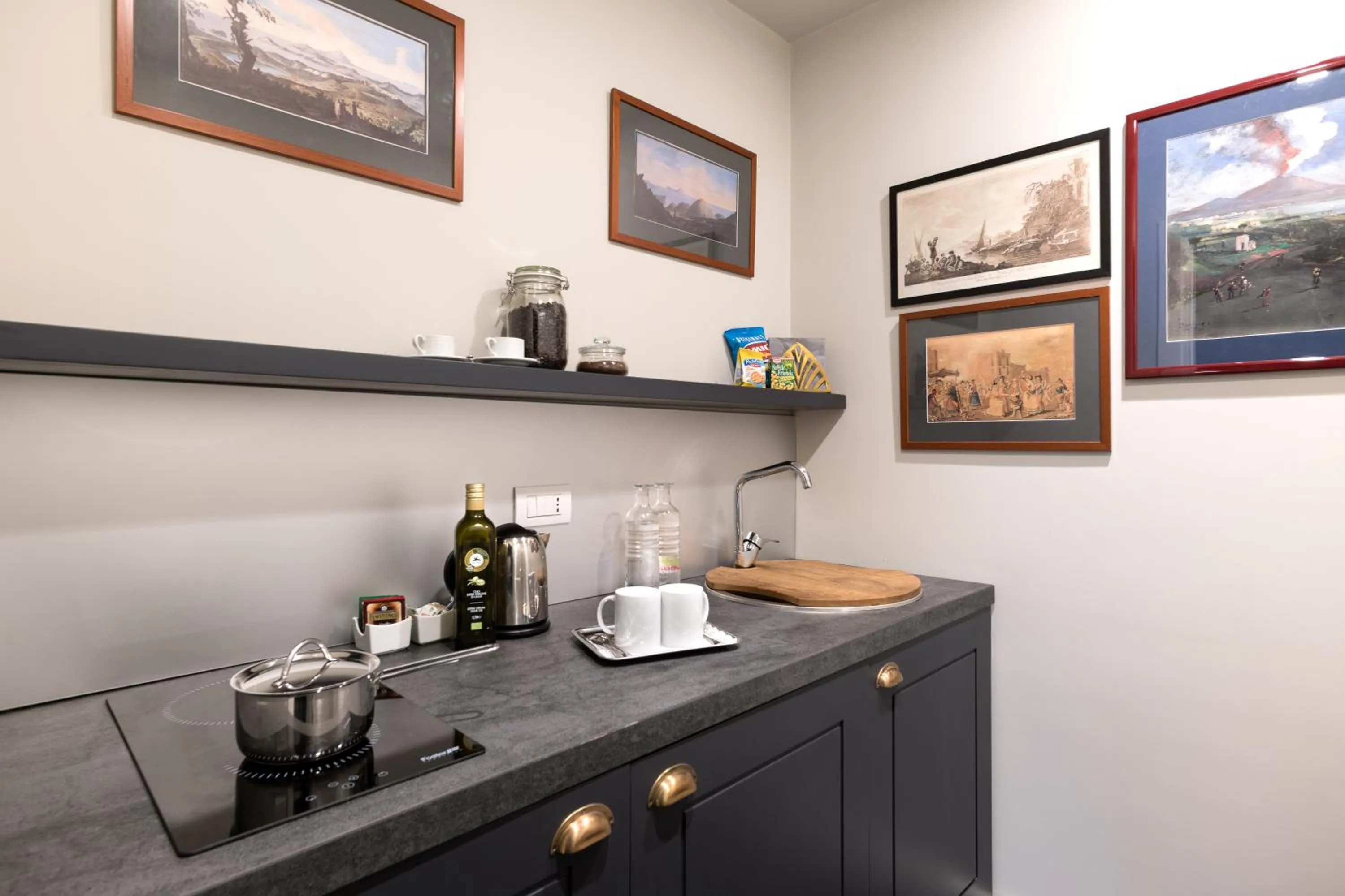 Kitchen or kitchenette in Rinuccini Relais