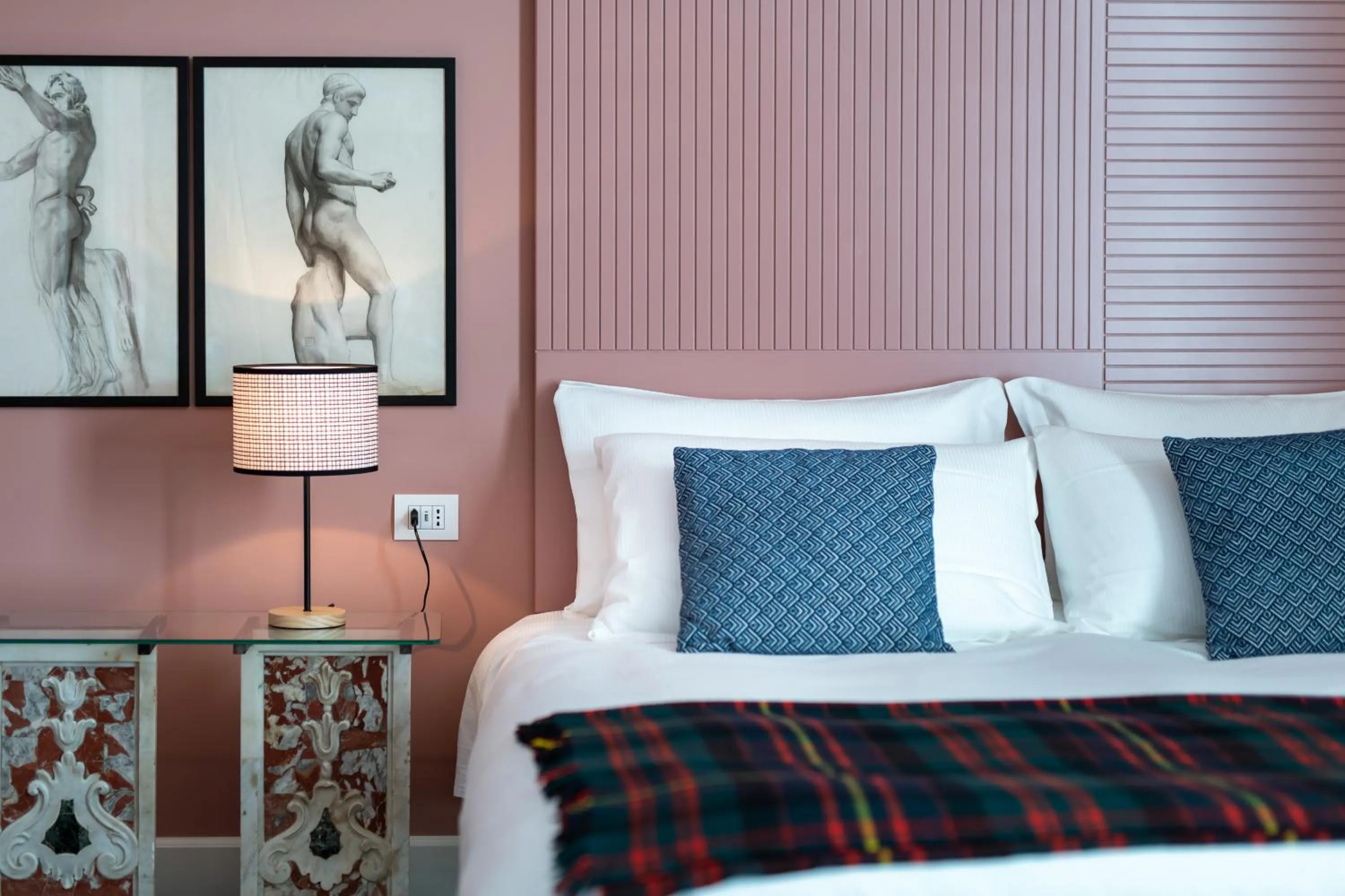 Bed in Rinuccini Relais