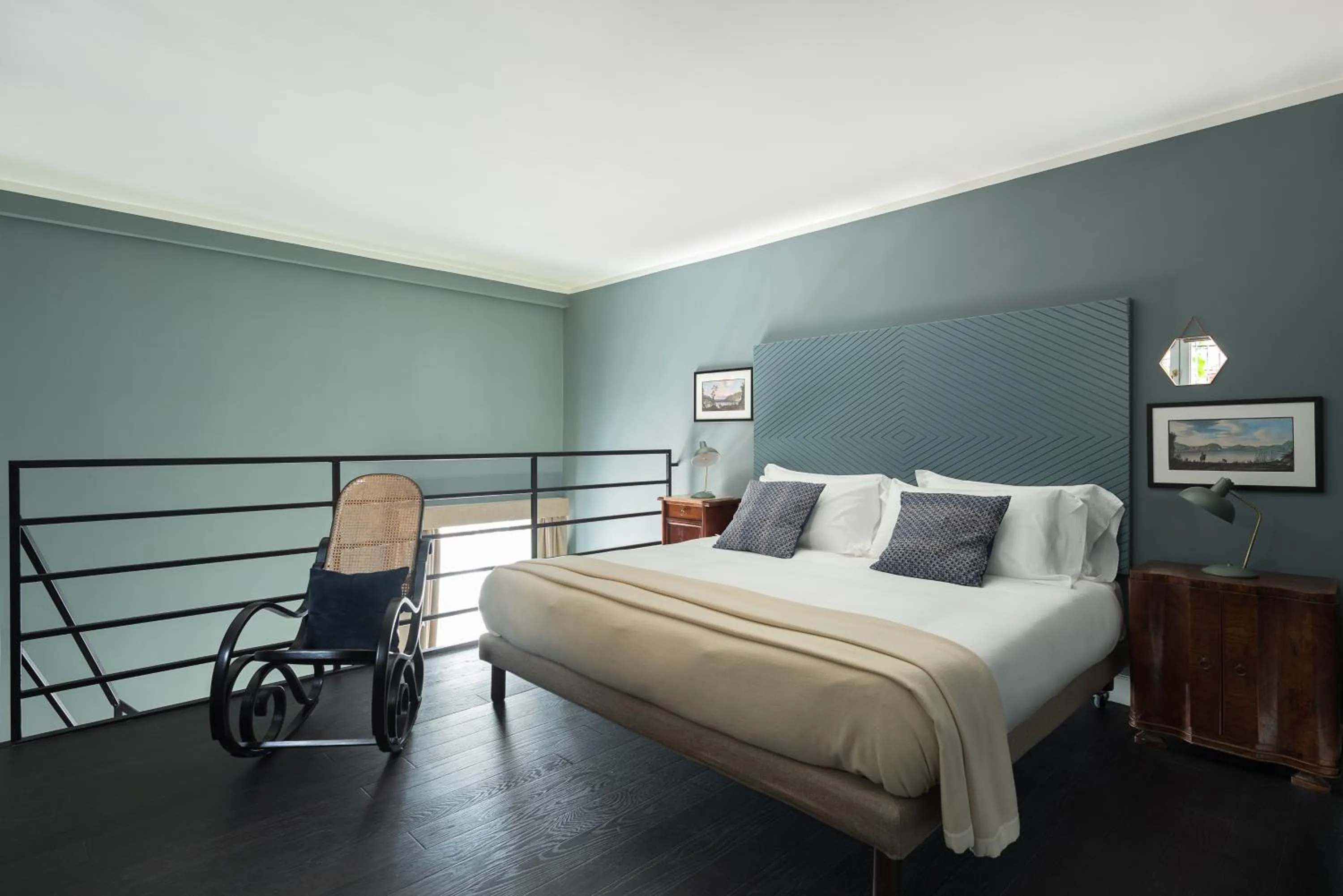 Bed in Rinuccini Relais