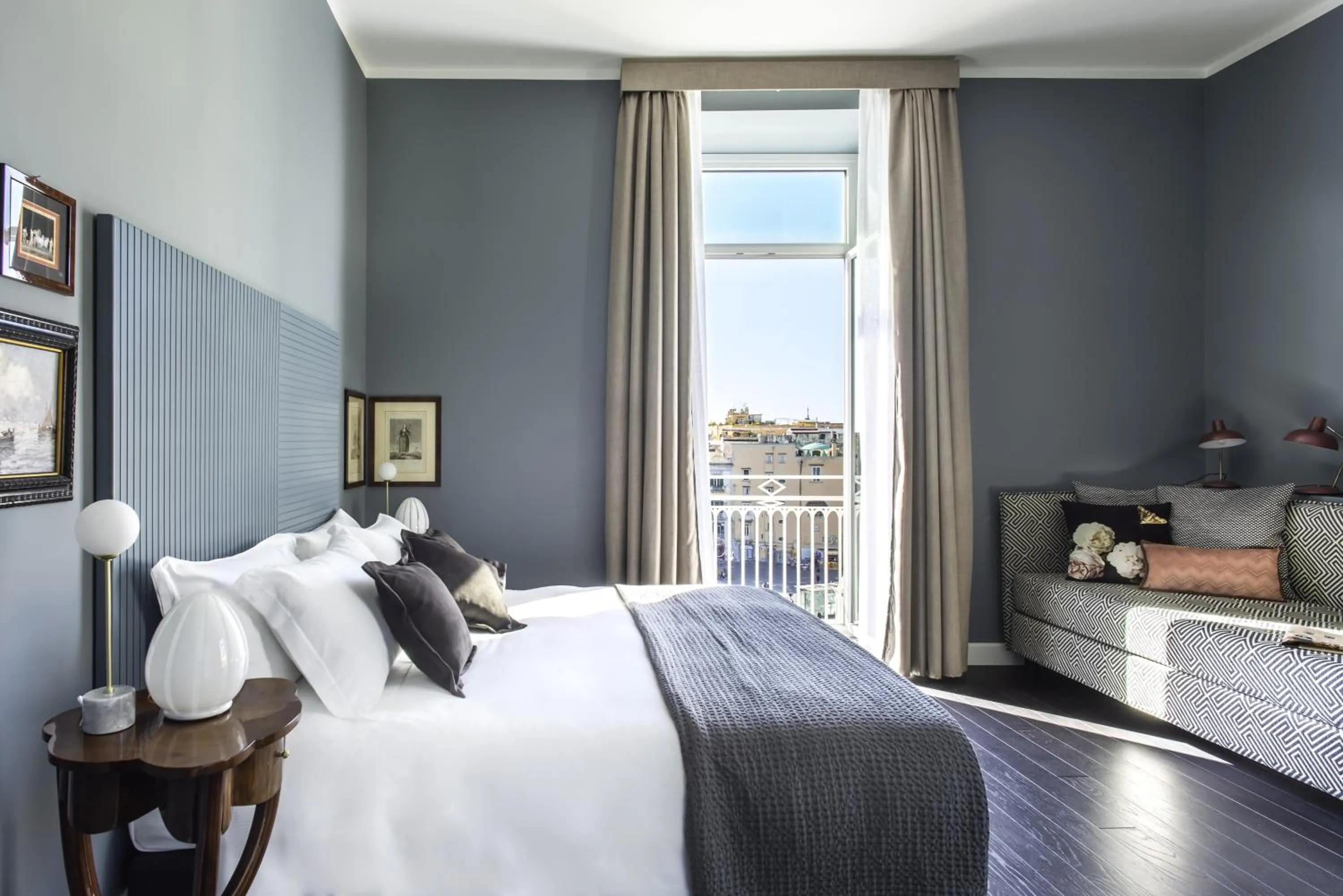 Bed in Rinuccini Relais