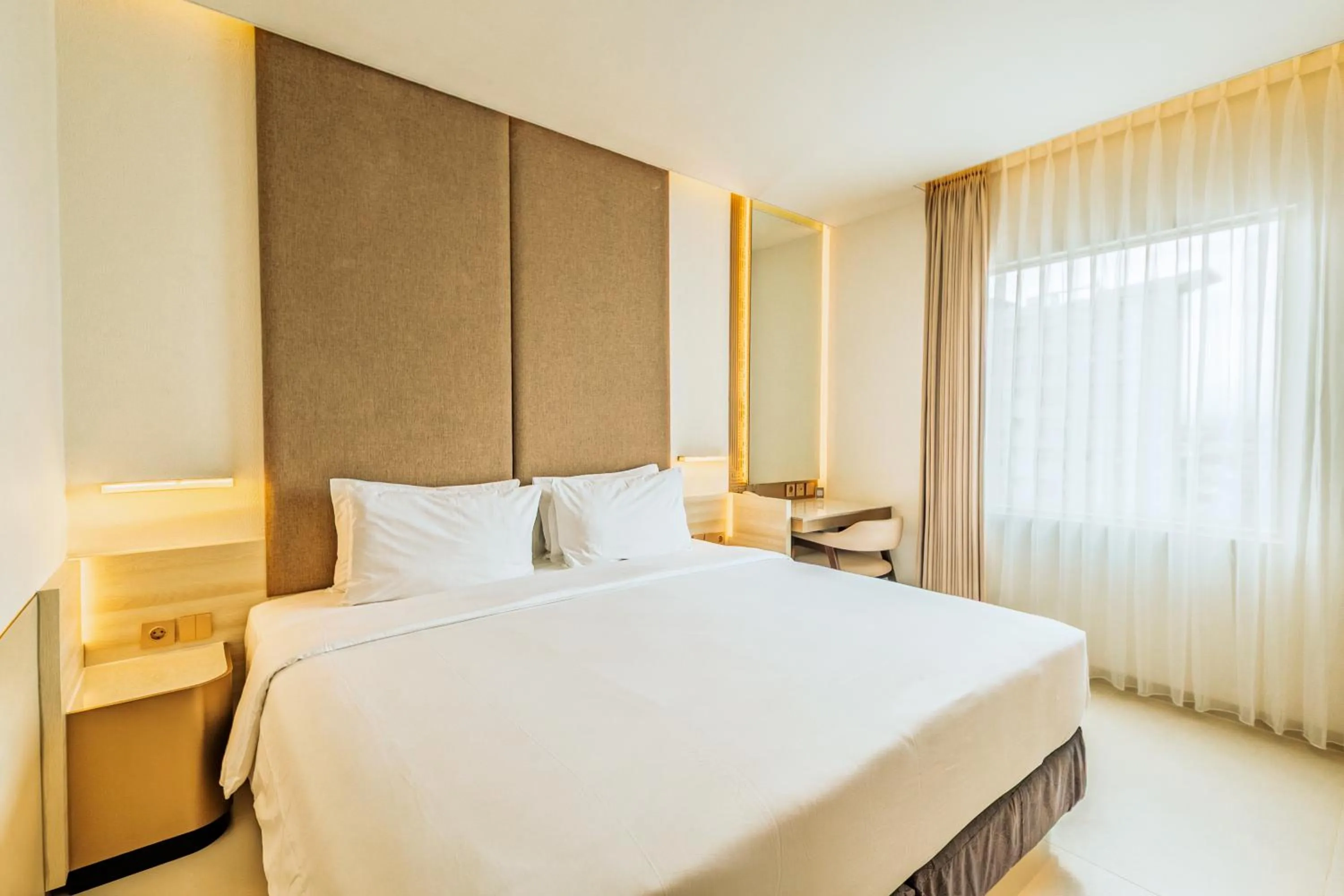 Bed in Gino Feruci Braga by KAGUM Hotels