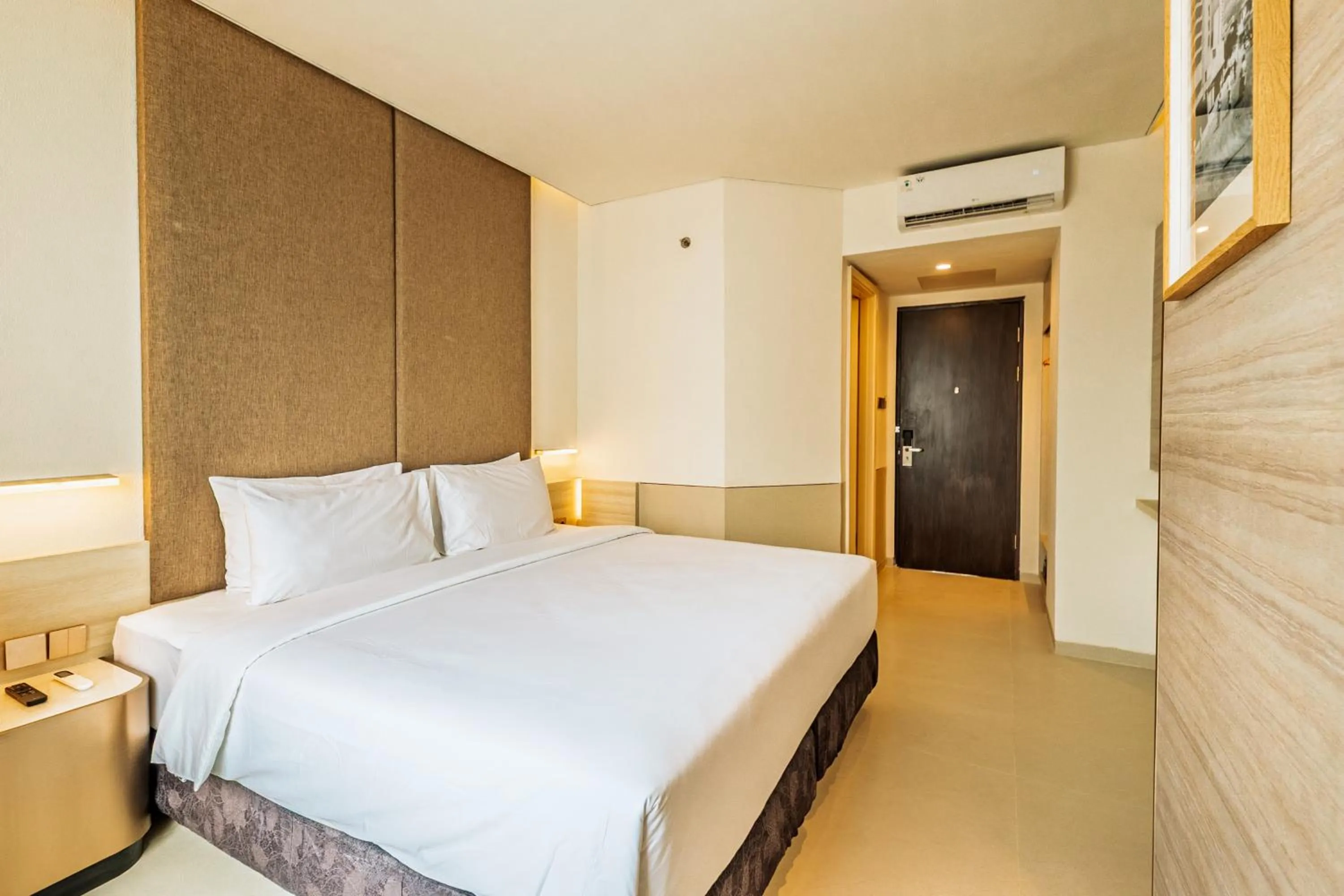 Bed in Gino Feruci Braga by KAGUM Hotels