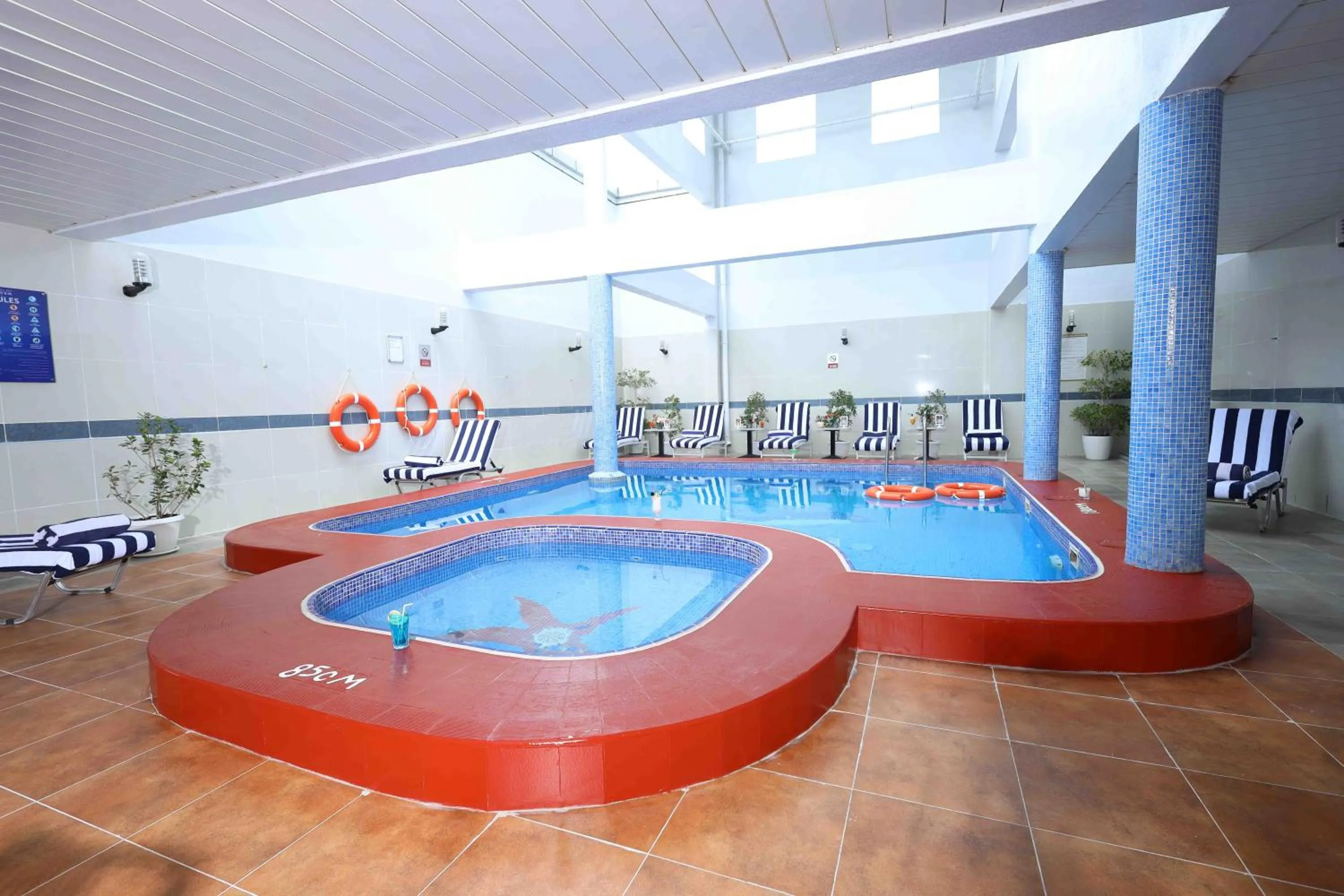 Swimming pool in City Tower Hotel