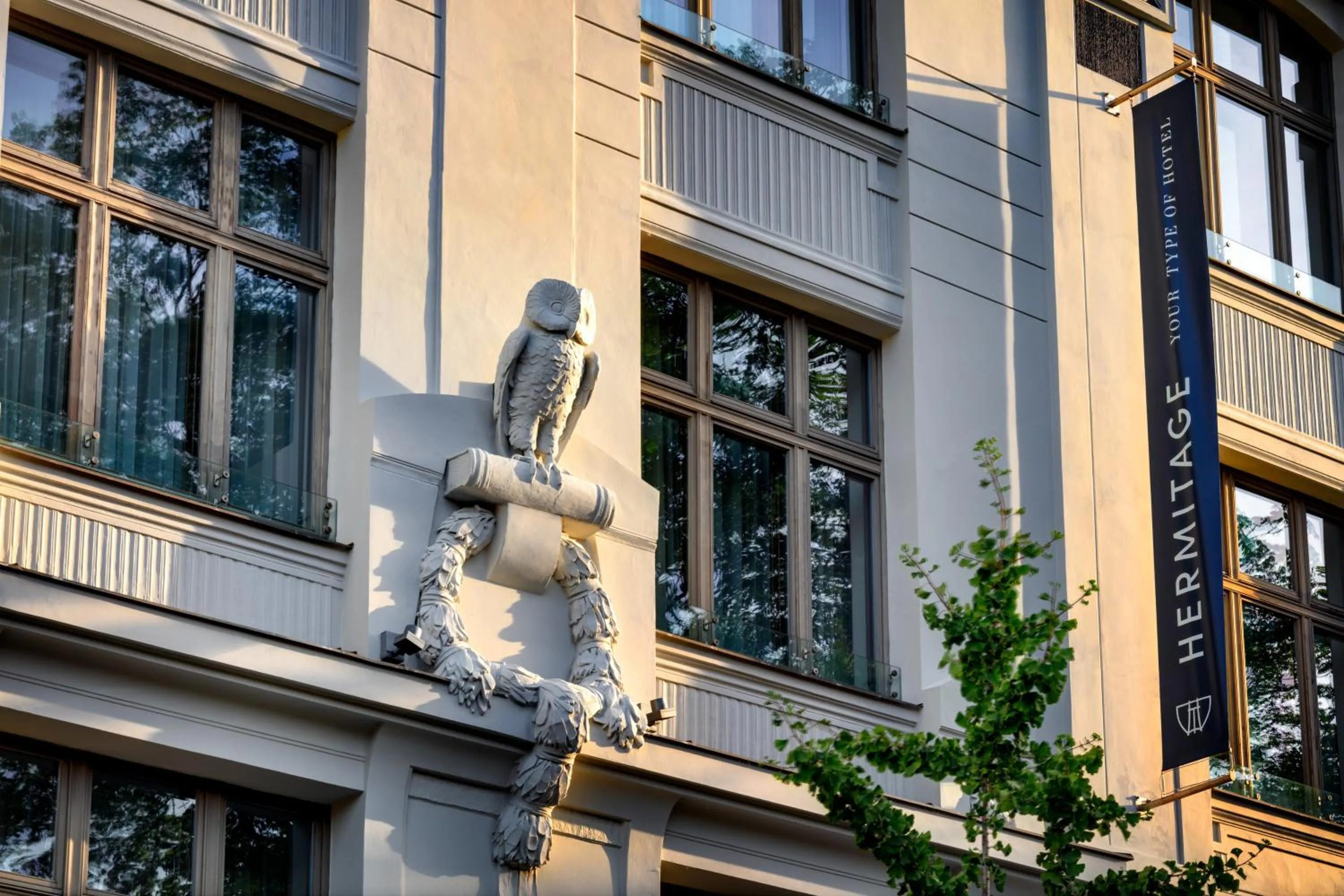 Property building in Hermitage Hotel Prague