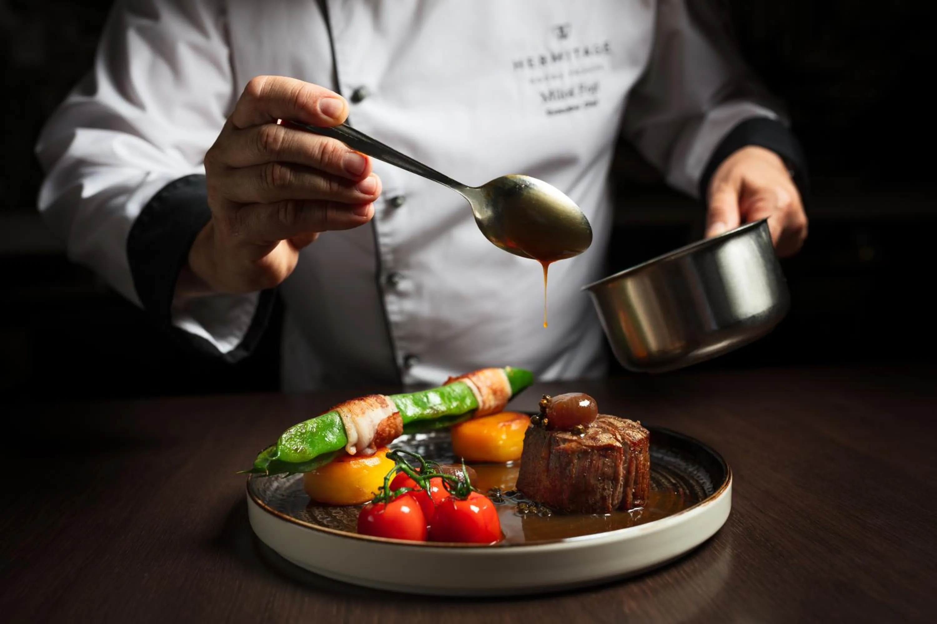 Restaurant/places to eat in Hermitage Hotel Prague