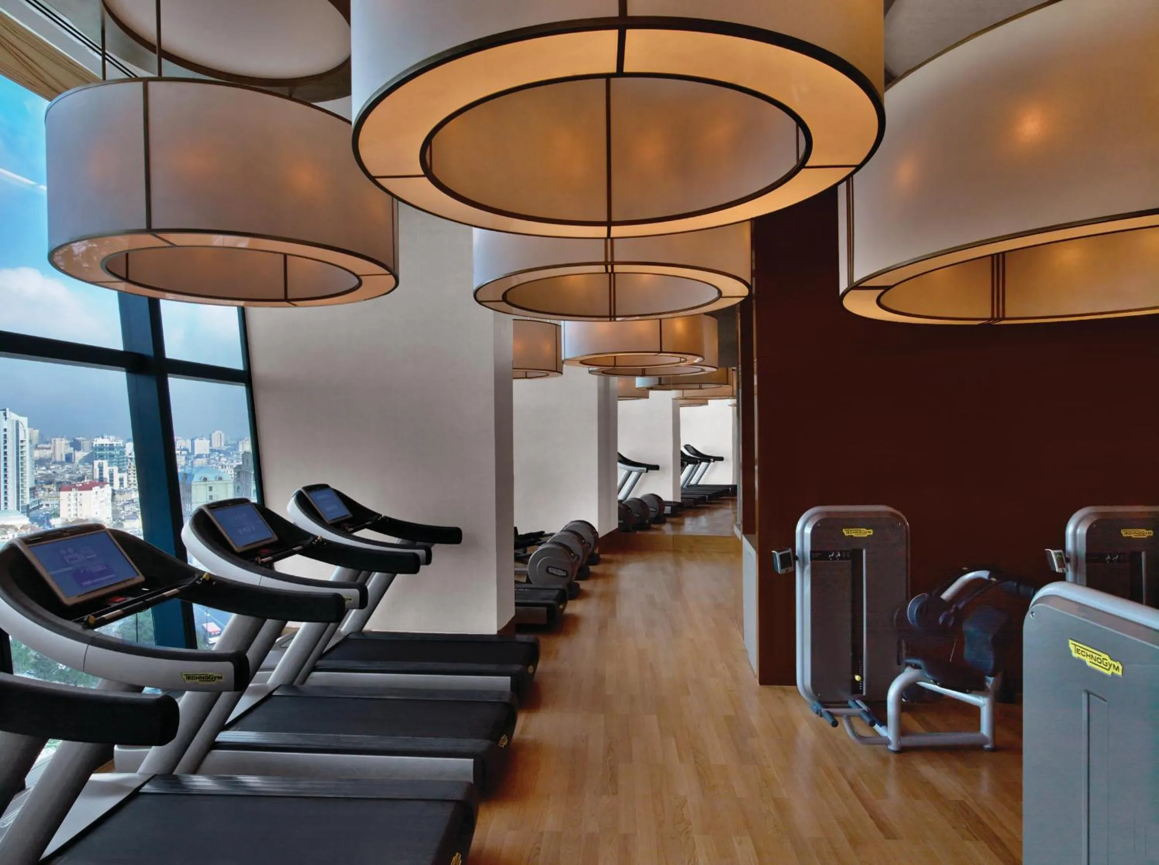 Solarium in Fairmont Baku, Flame Towers