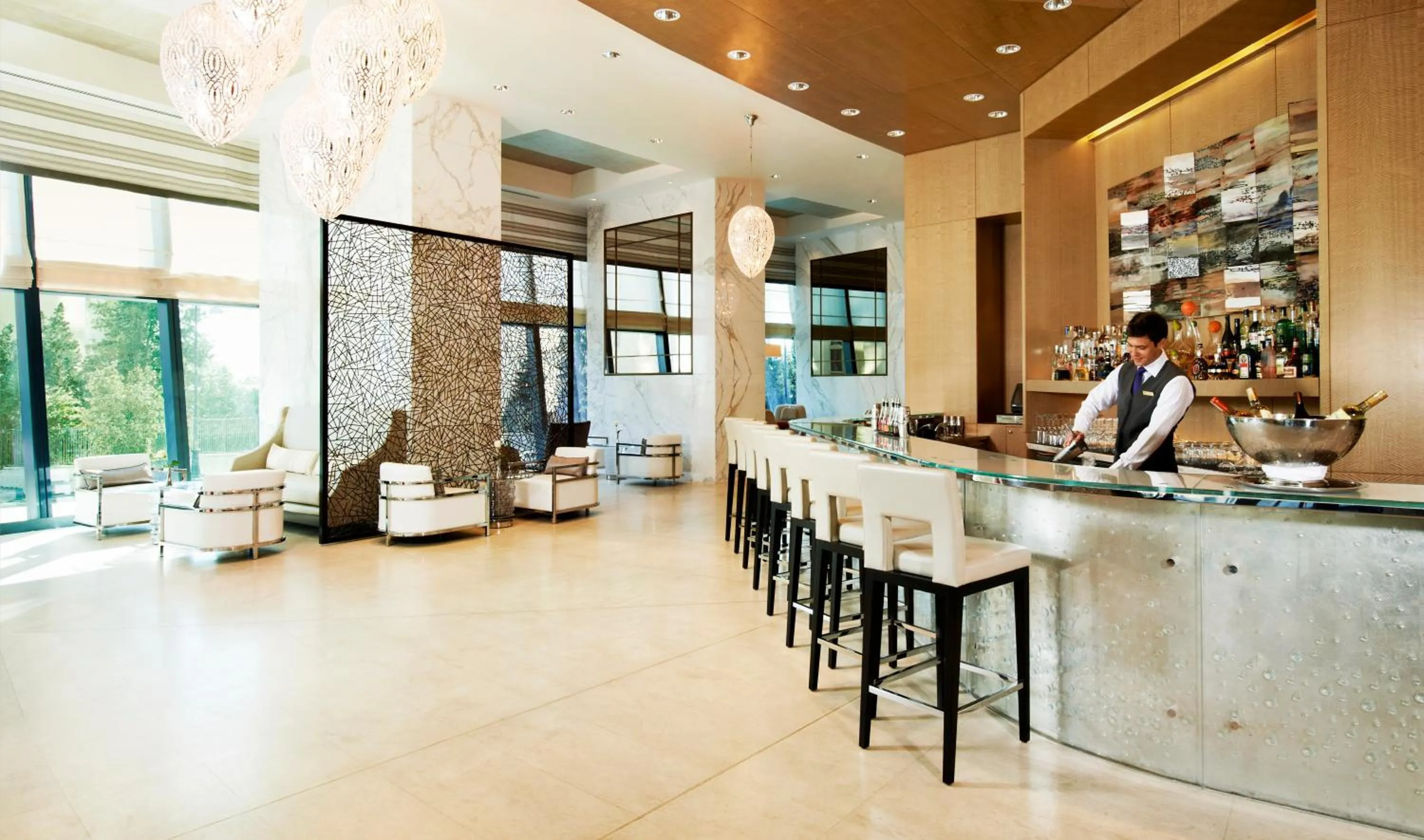 Restaurant/places to eat in Fairmont Baku, Flame Towers