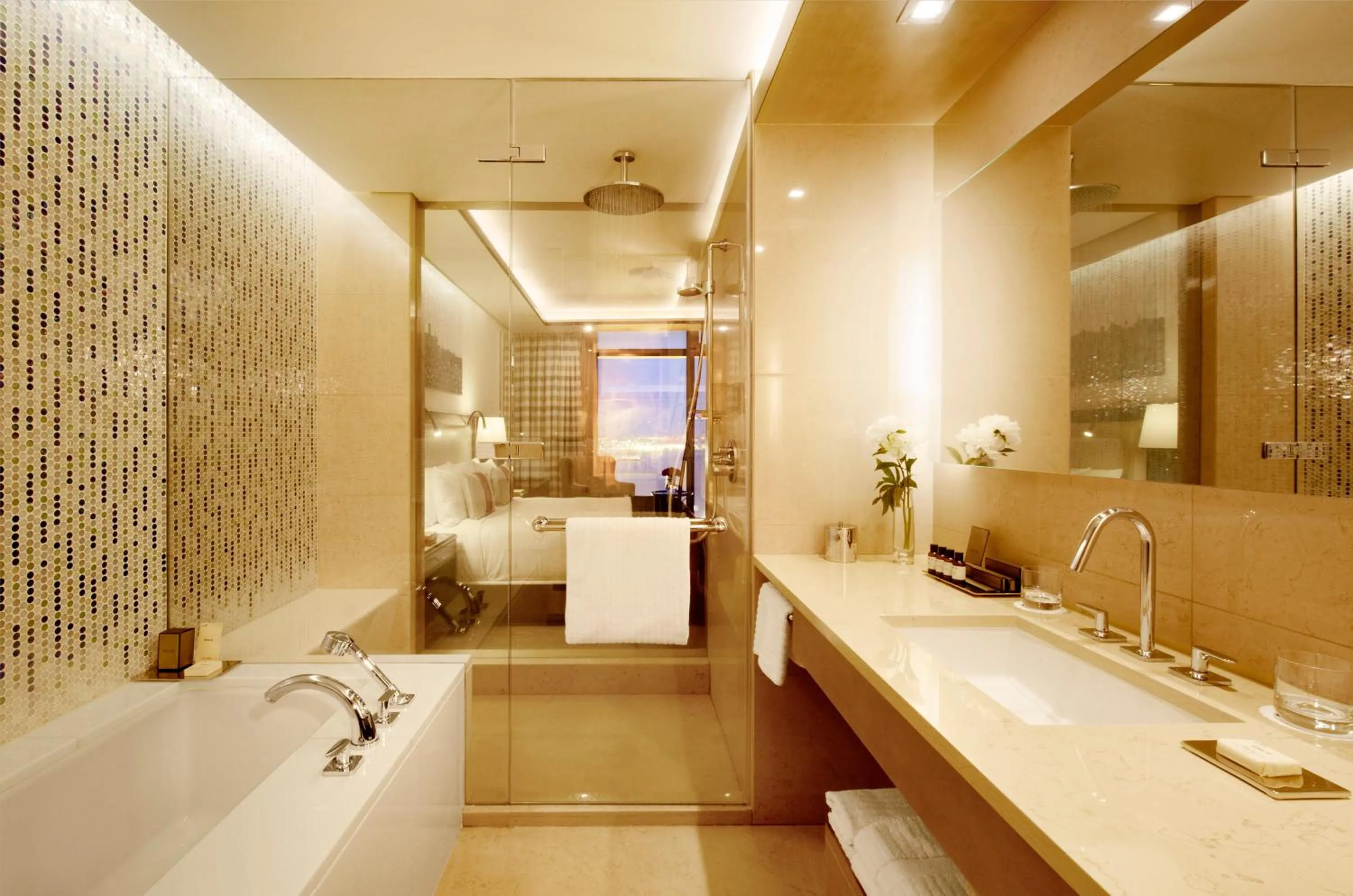 Bathroom in Fairmont Baku, Flame Towers