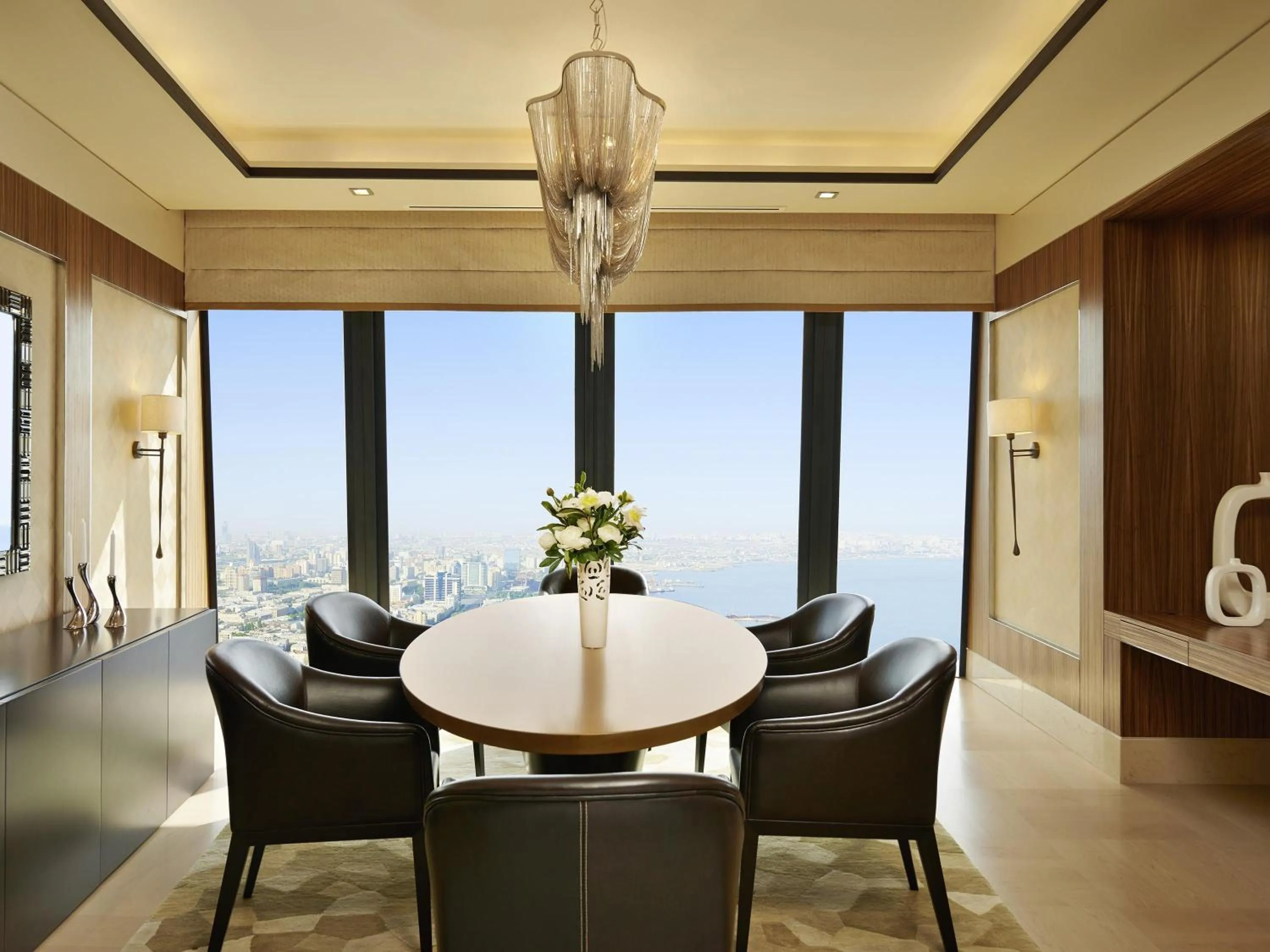 Bedroom in Fairmont Baku, Flame Towers