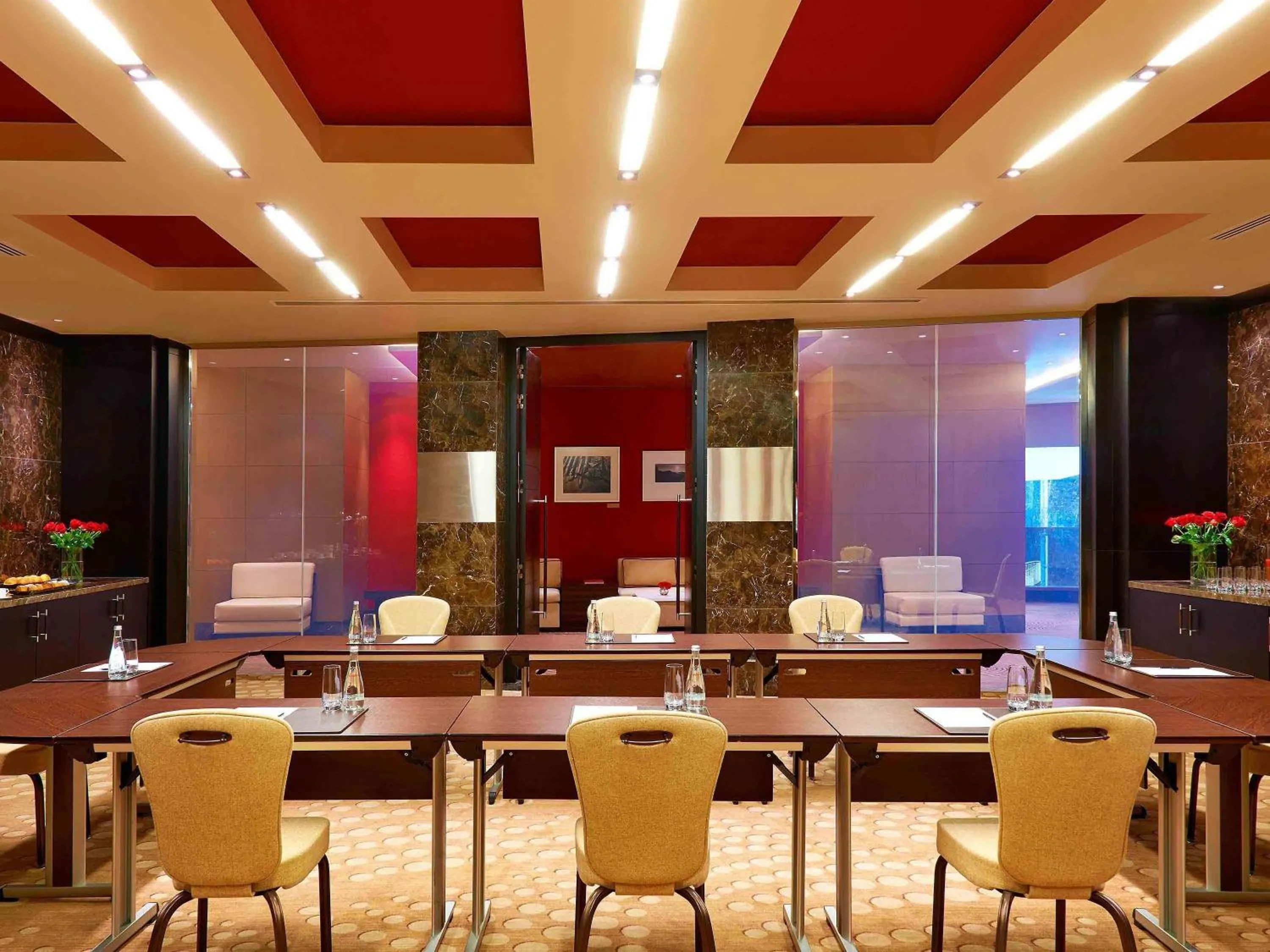 Meeting/conference room in Fairmont Baku, Flame Towers