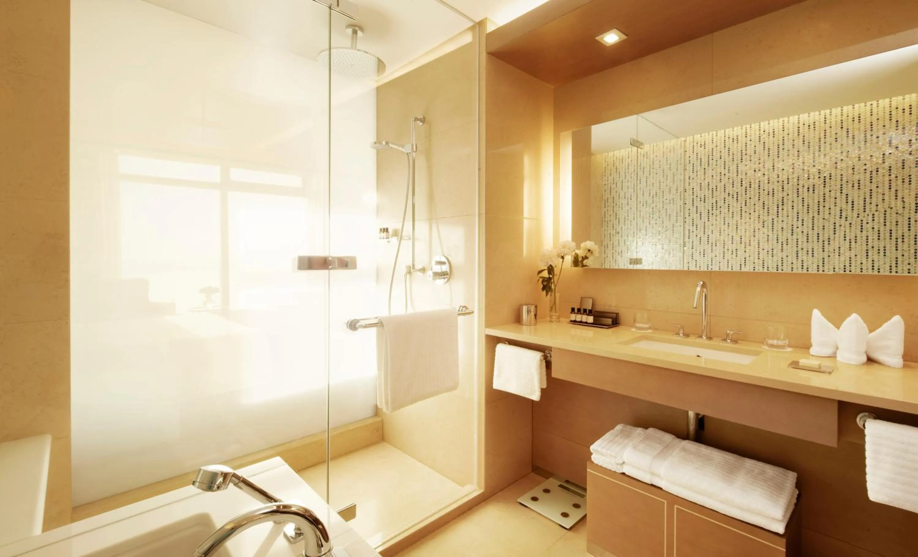 Bathroom in Fairmont Baku, Flame Towers
