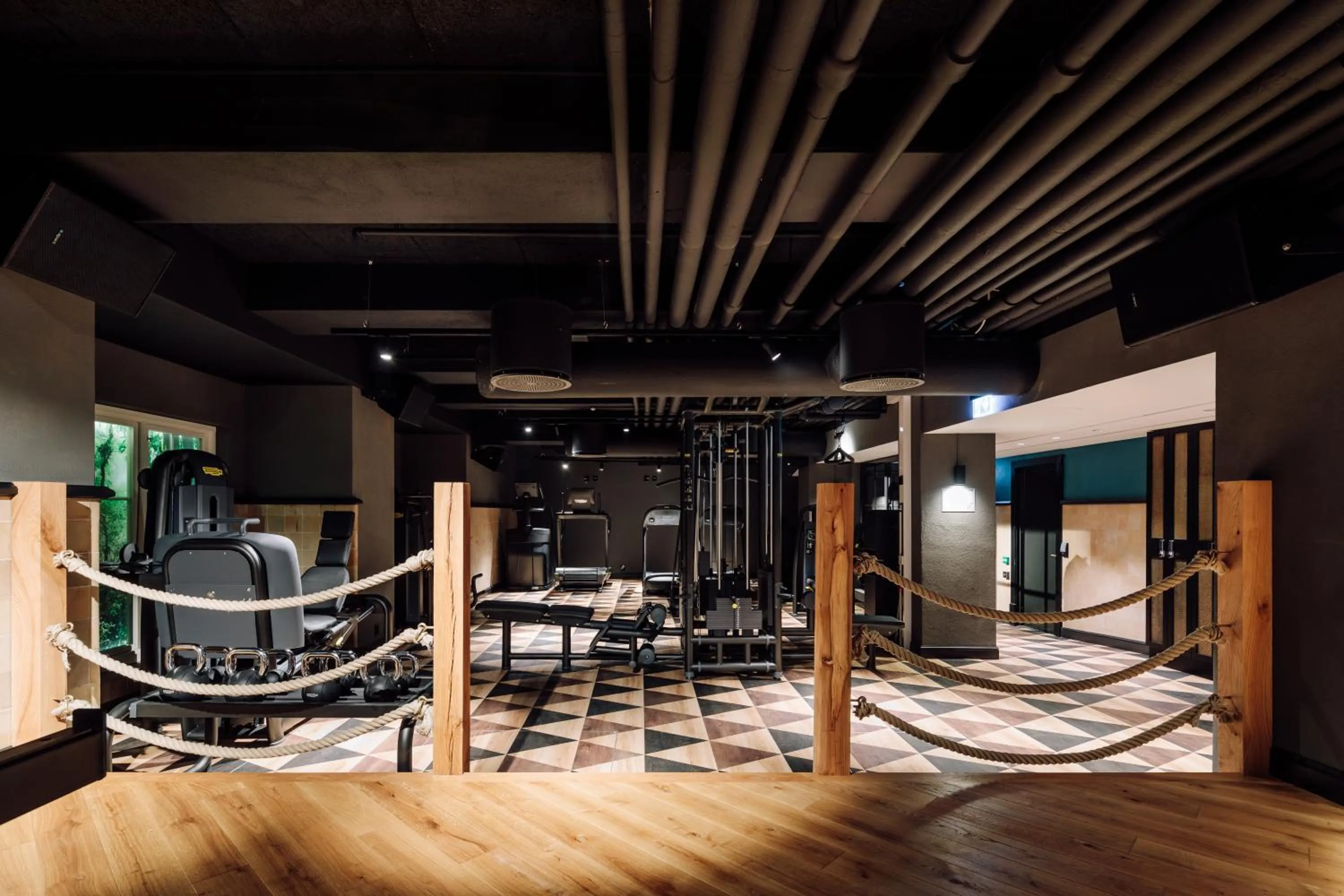 Fitness centre/facilities in Amerikalinjen