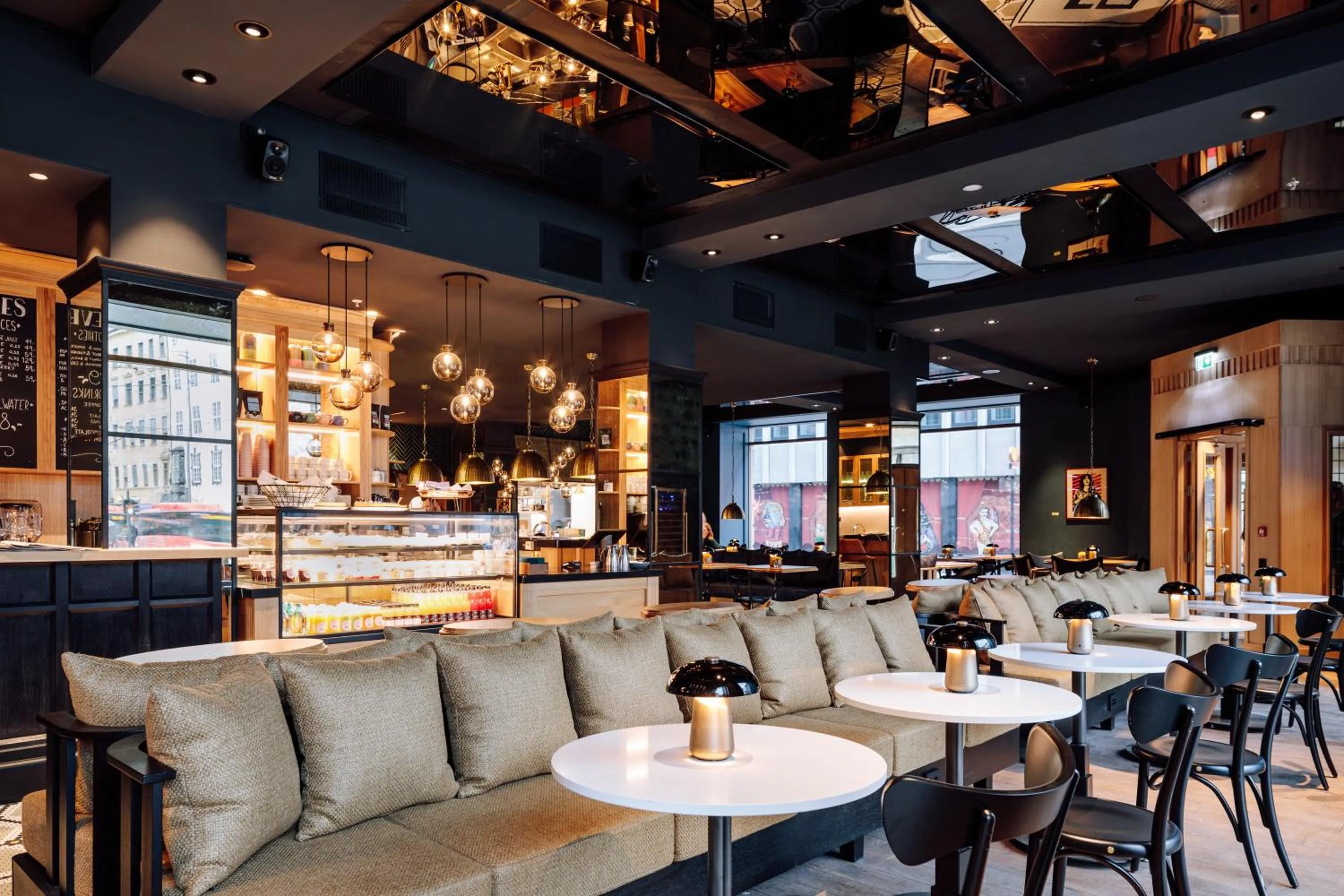 Restaurant/places to eat in Amerikalinjen