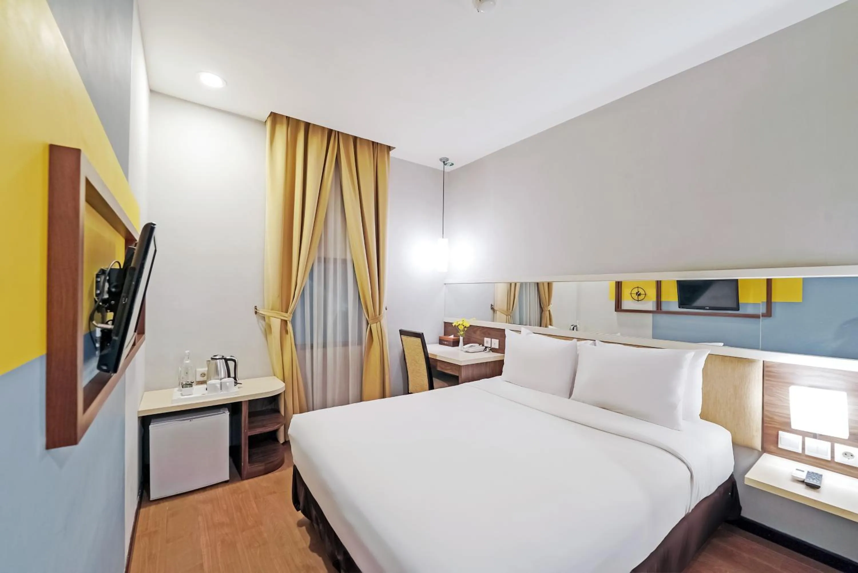 Bed in Tjokro Hotel Klaten