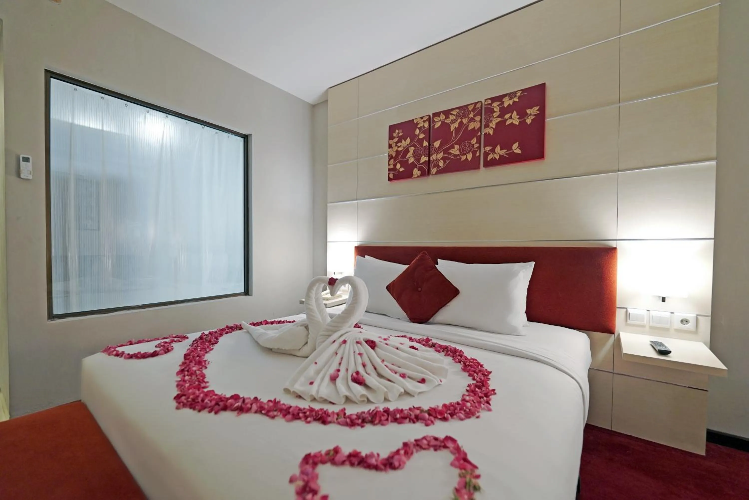 Bed in Tjokro Hotel Klaten