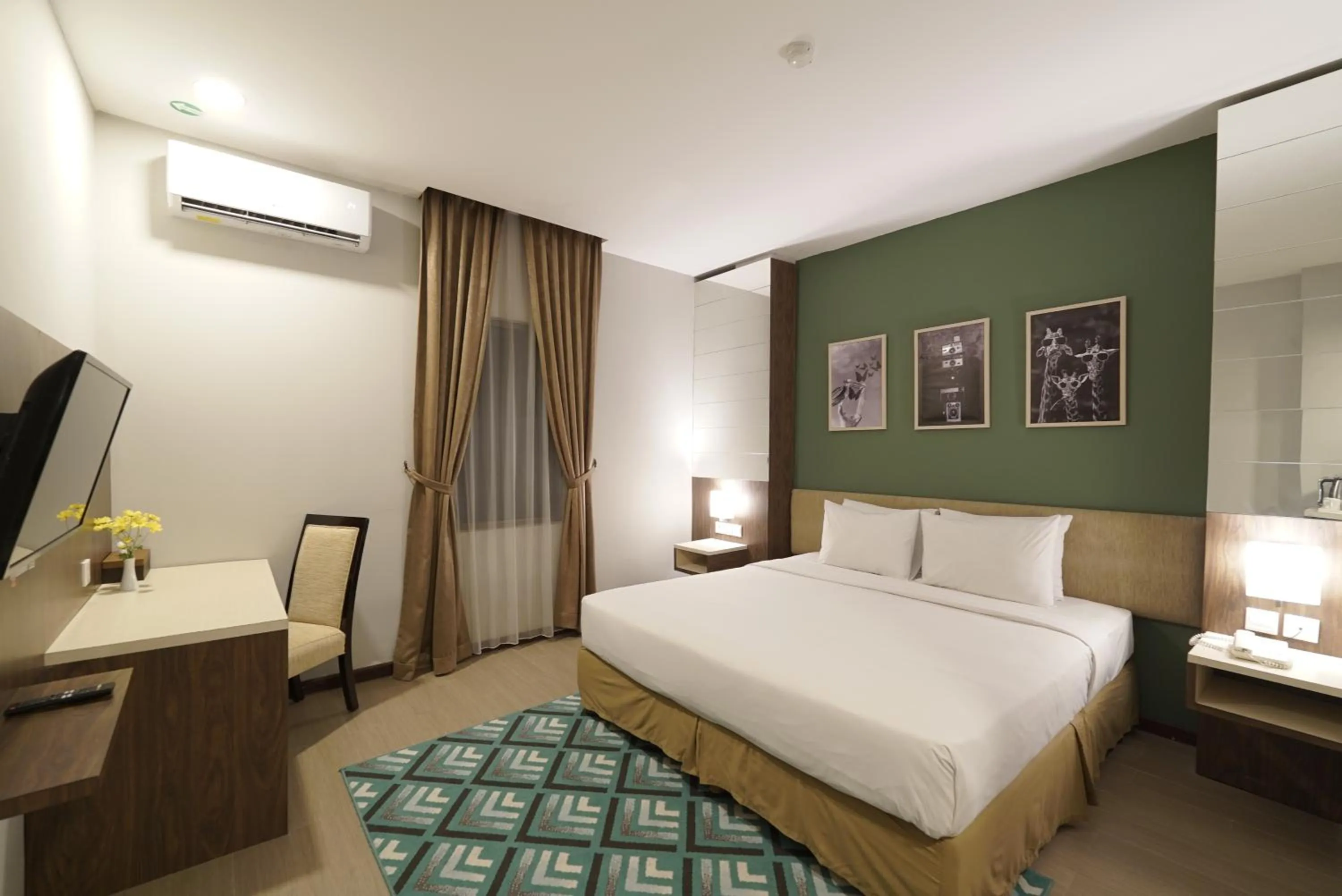 Bed in Tjokro Hotel Klaten