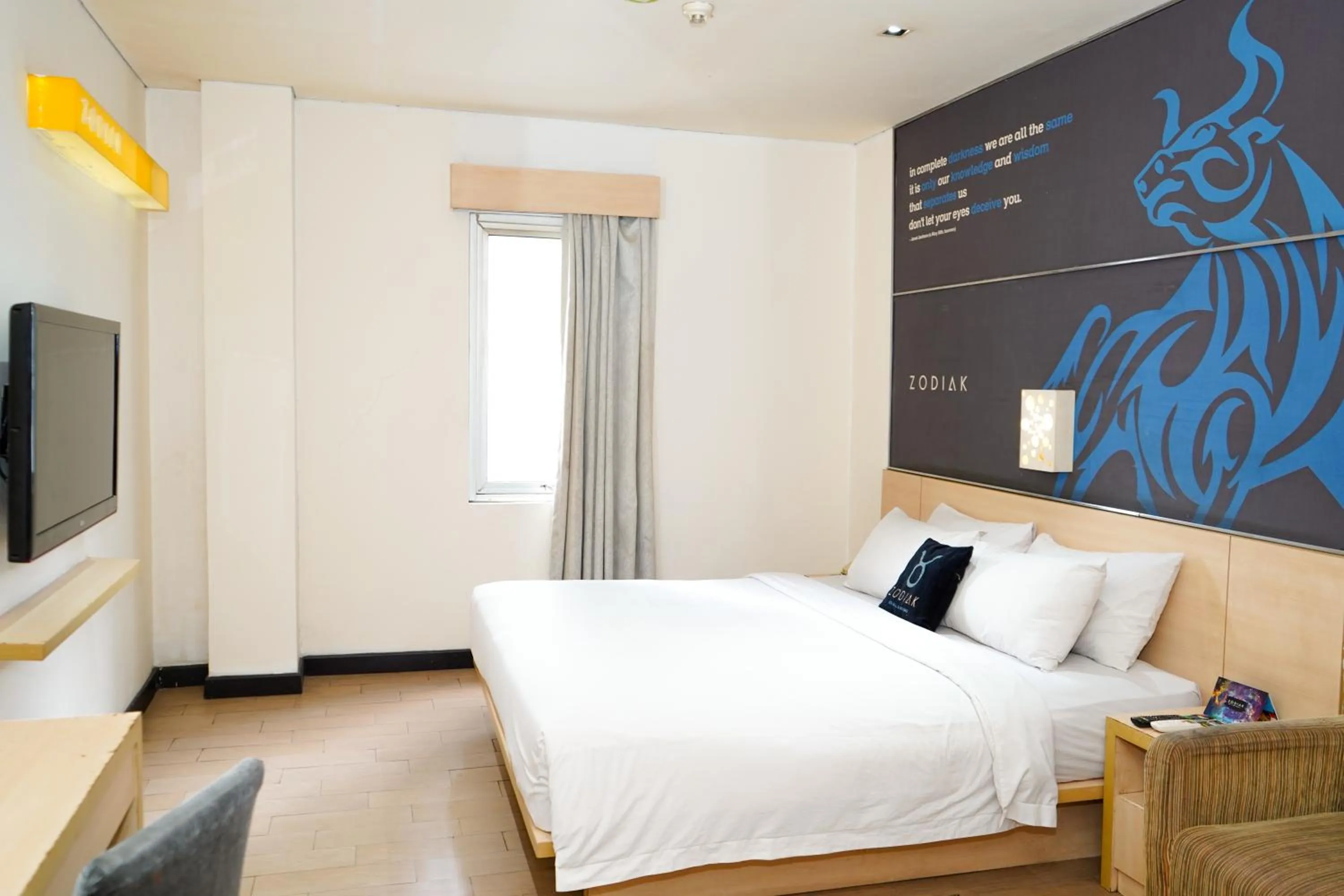 Bed in Zodiak Paskal by KAGUM Hotels