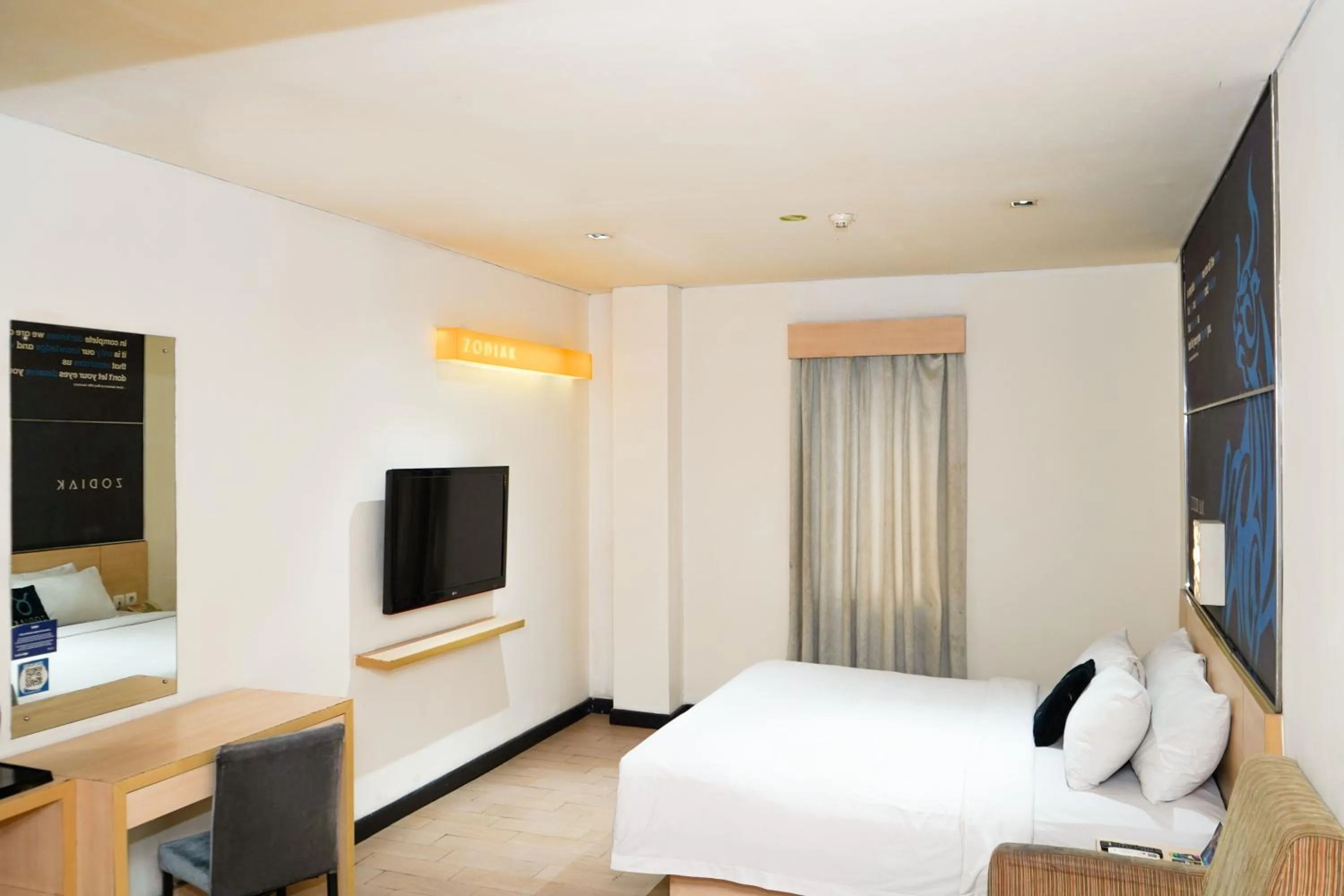 Bed in Zodiak Paskal by KAGUM Hotels