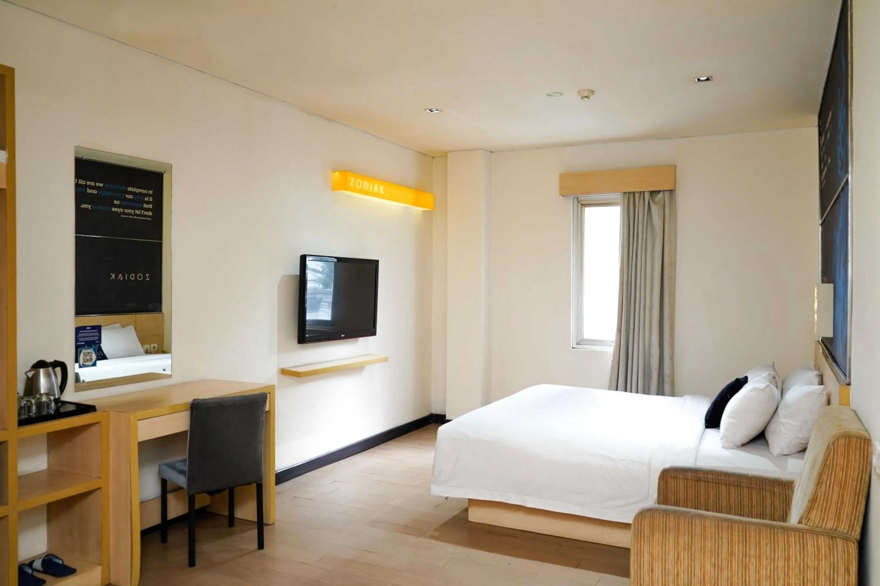 Bed in Zodiak Paskal by KAGUM Hotels