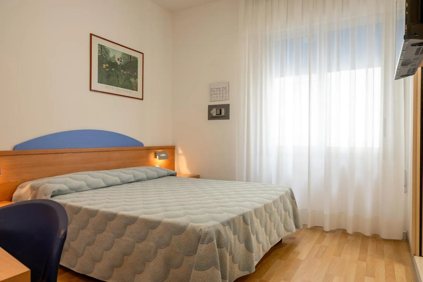 Bed in Hotel Riviera