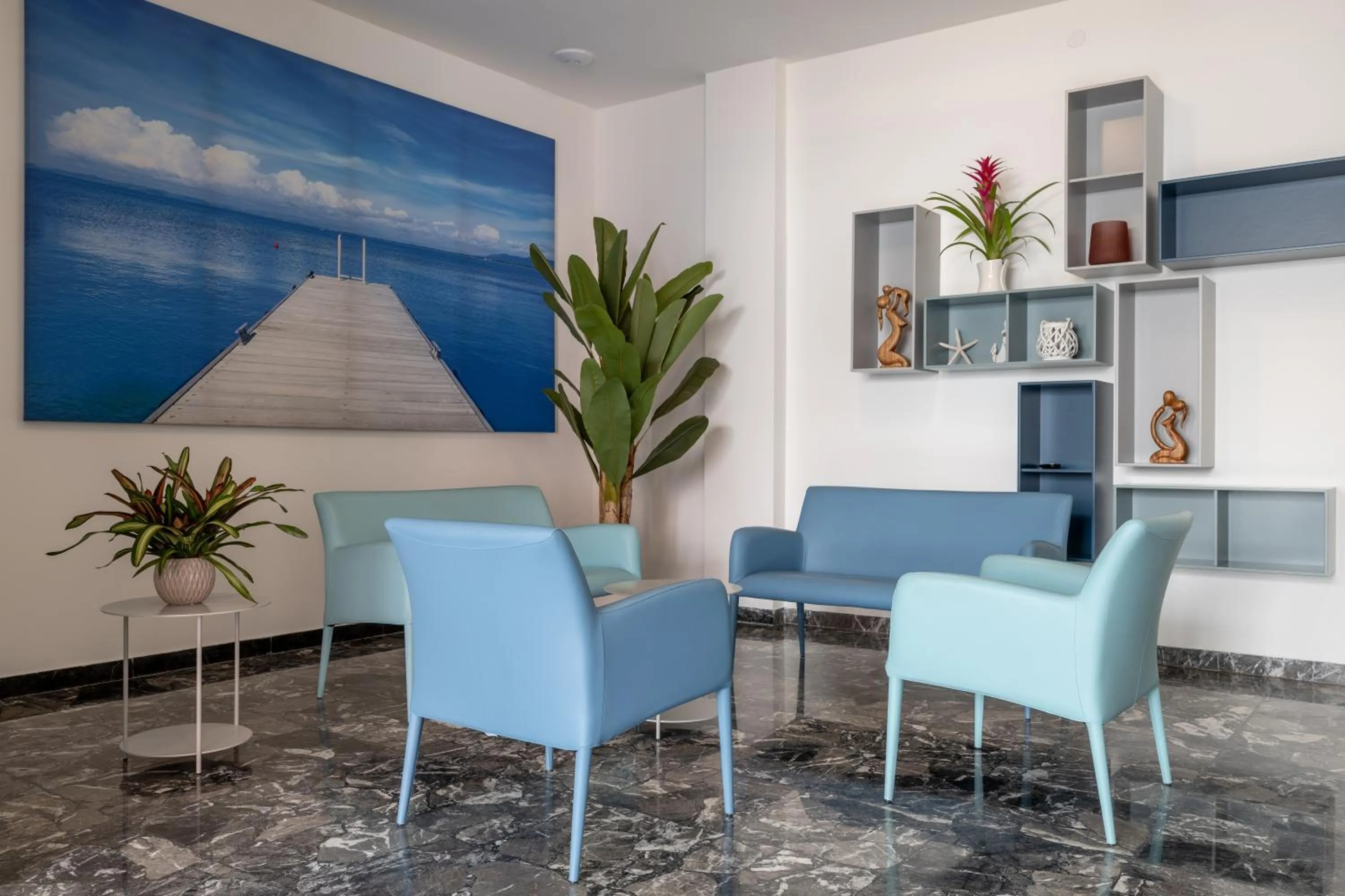 Living room in Hotel Riviera