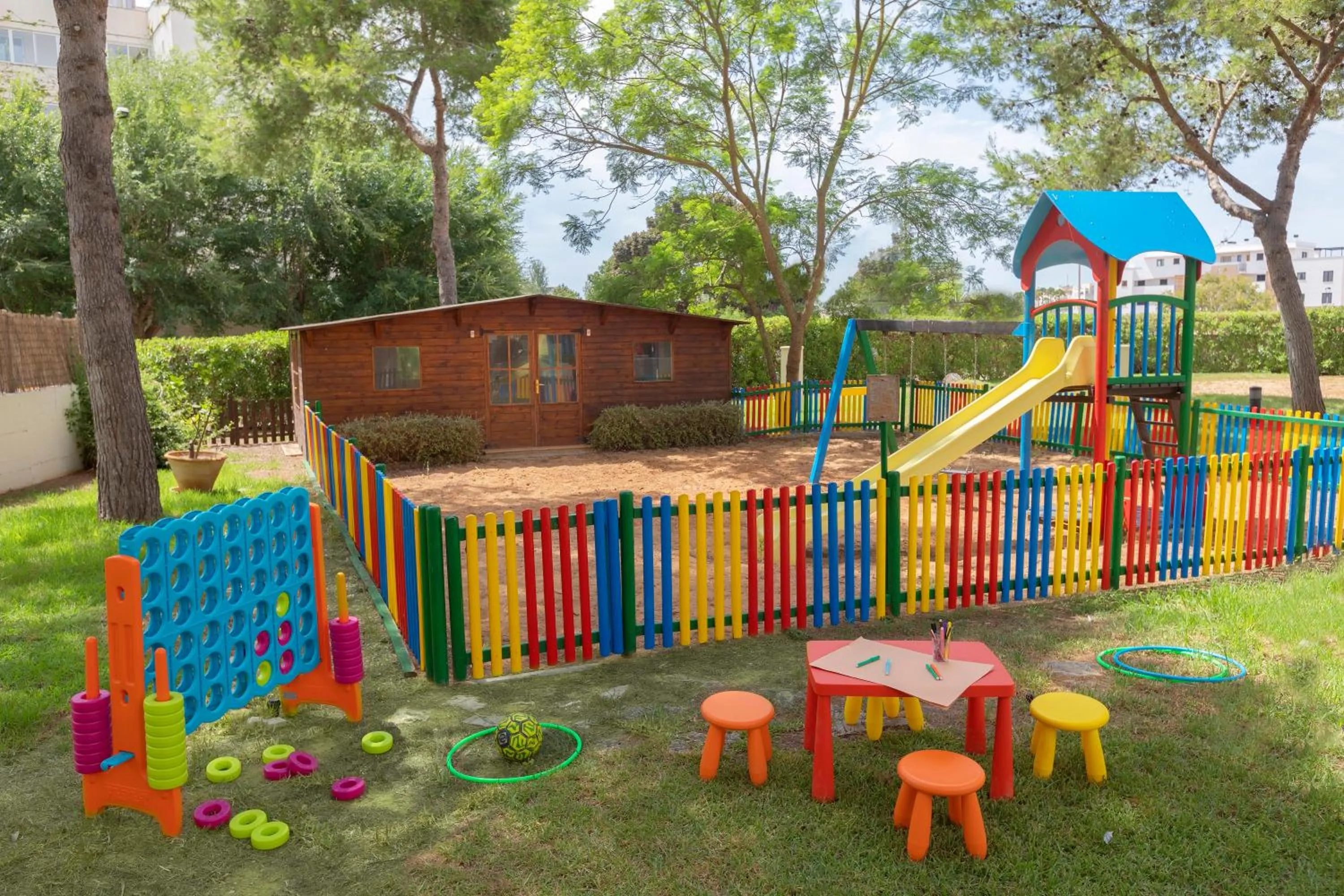 Children play ground in HM Mar Blau