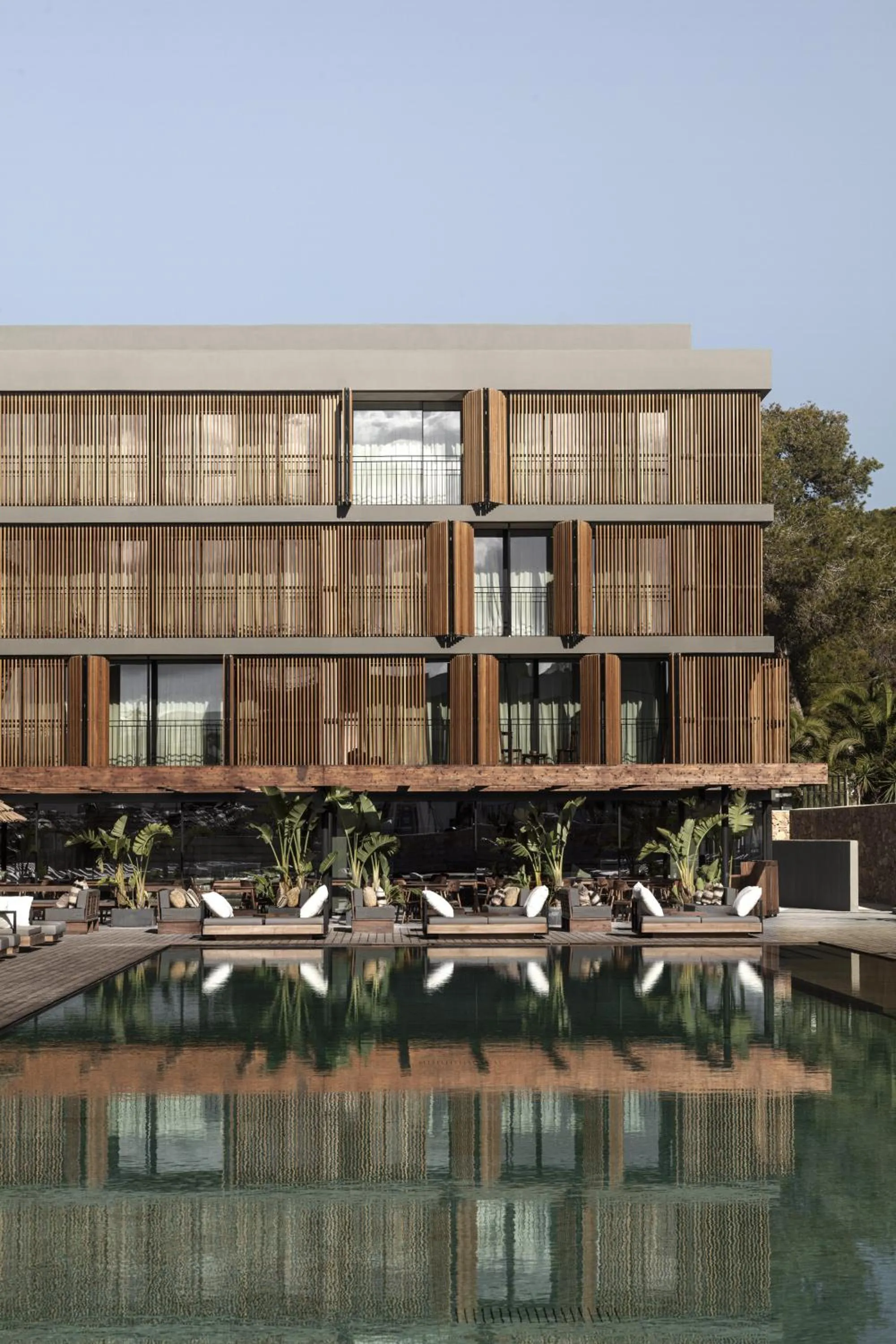 Swimming pool in OKU Ibiza