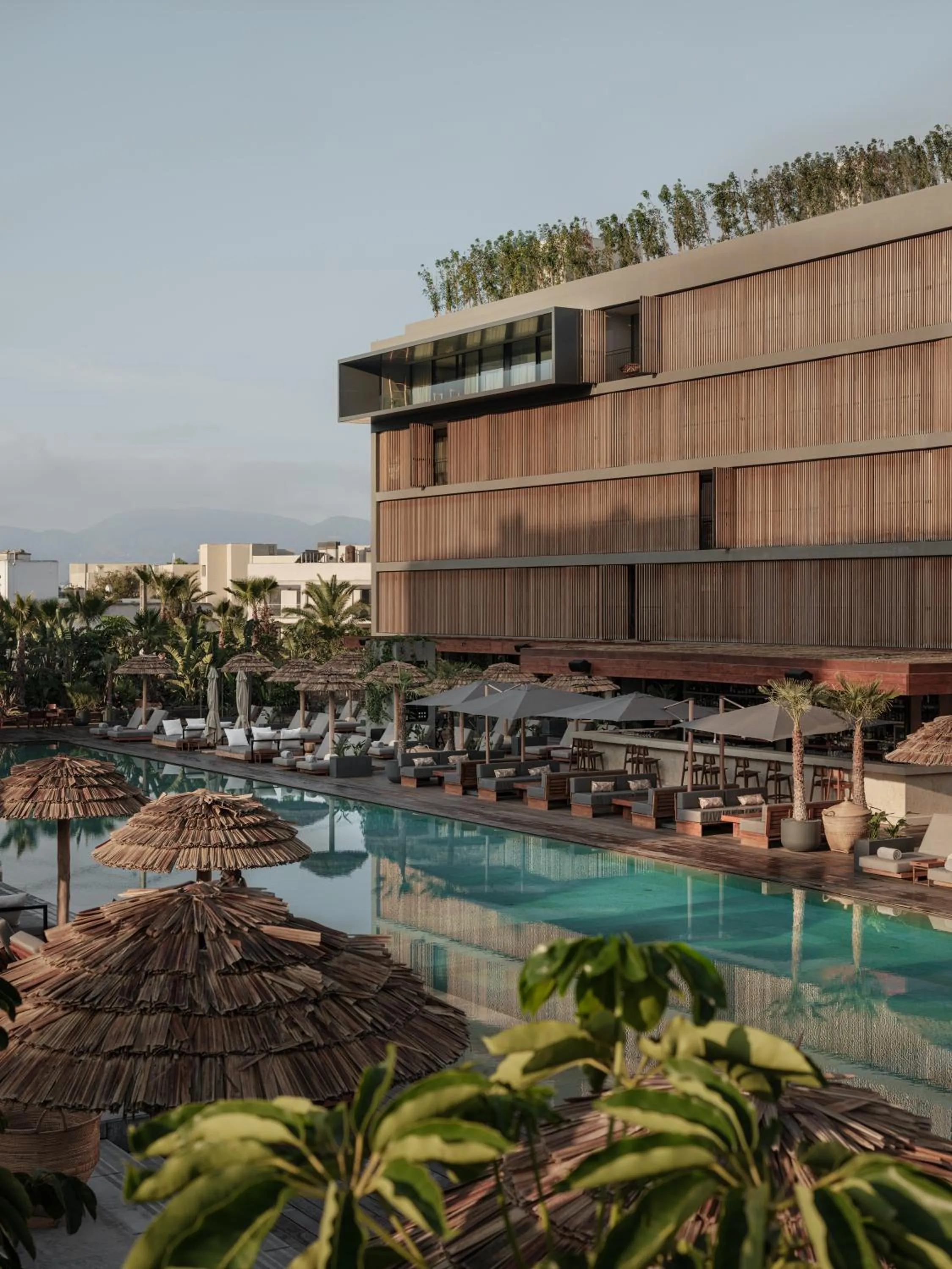 Swimming pool in OKU Ibiza