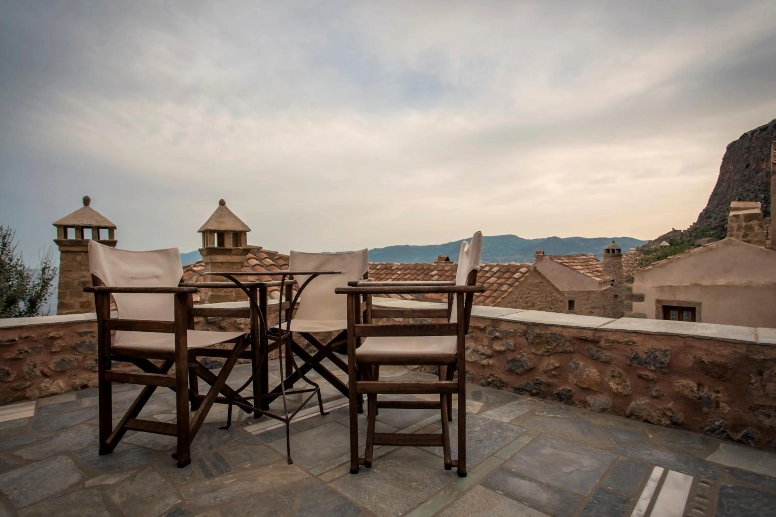 Balcony/Terrace in Bastione Malvasia Hotel (ex New Malvasia)