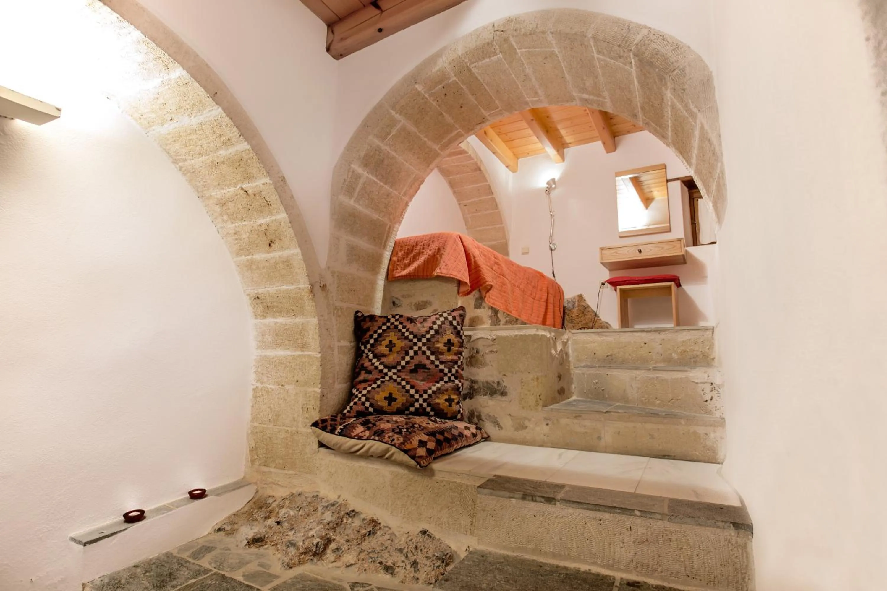 Decorative detail in Bastione Malvasia Hotel (ex New Malvasia)