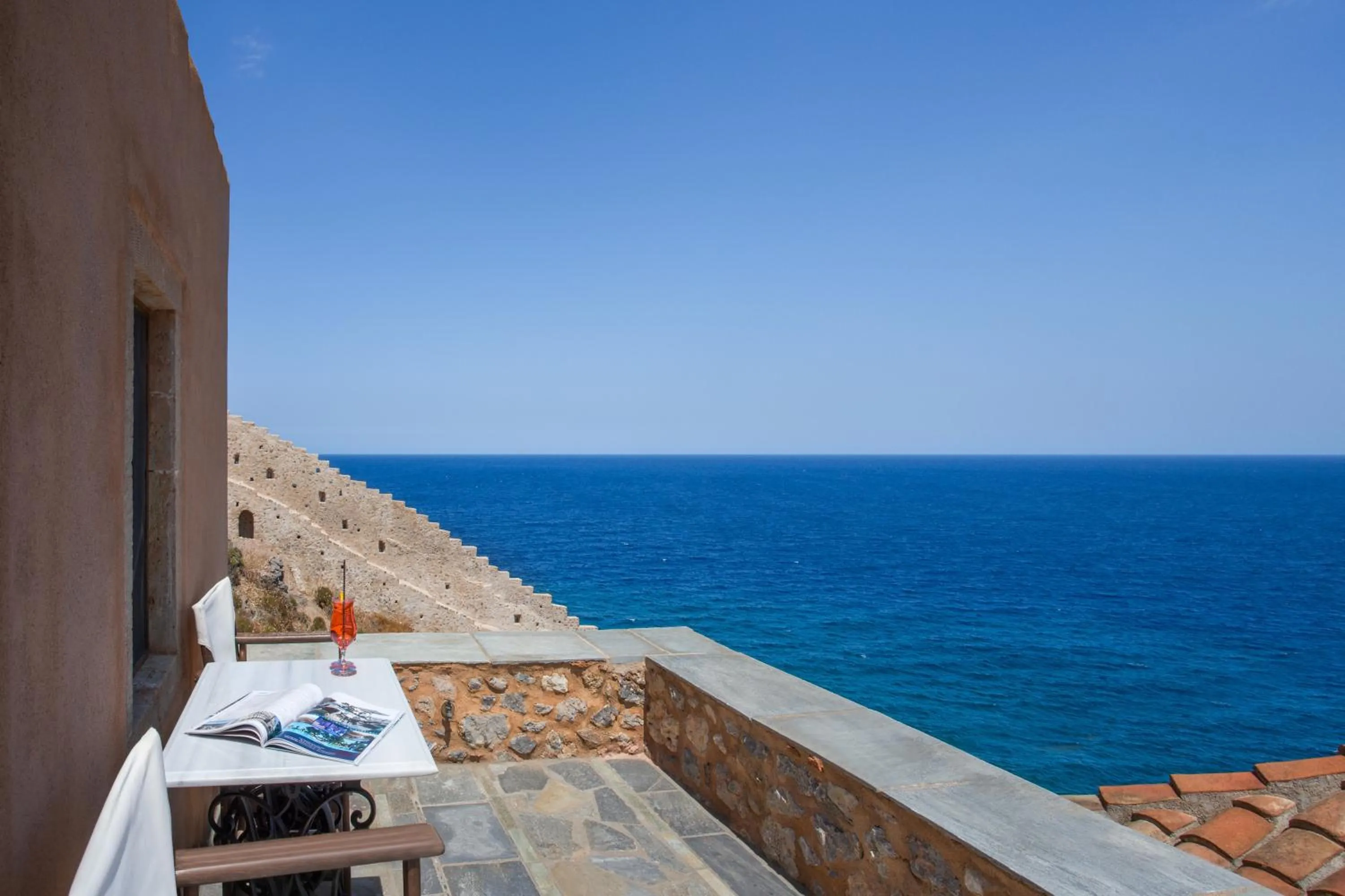 Balcony/Terrace in Bastione Malvasia Hotel (ex New Malvasia)