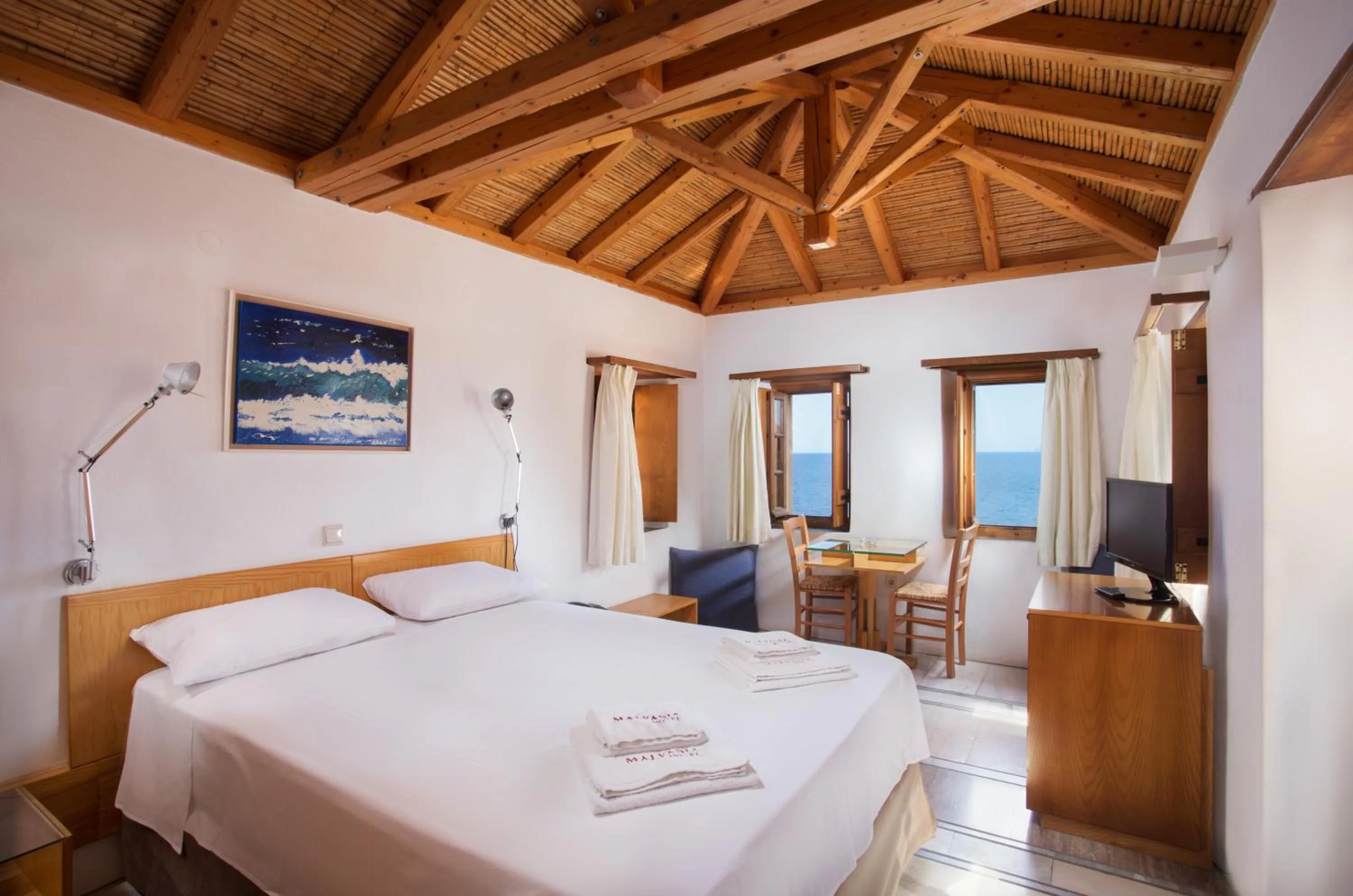 Bedroom, Bed in Bastione Malvasia Hotel (ex New Malvasia)