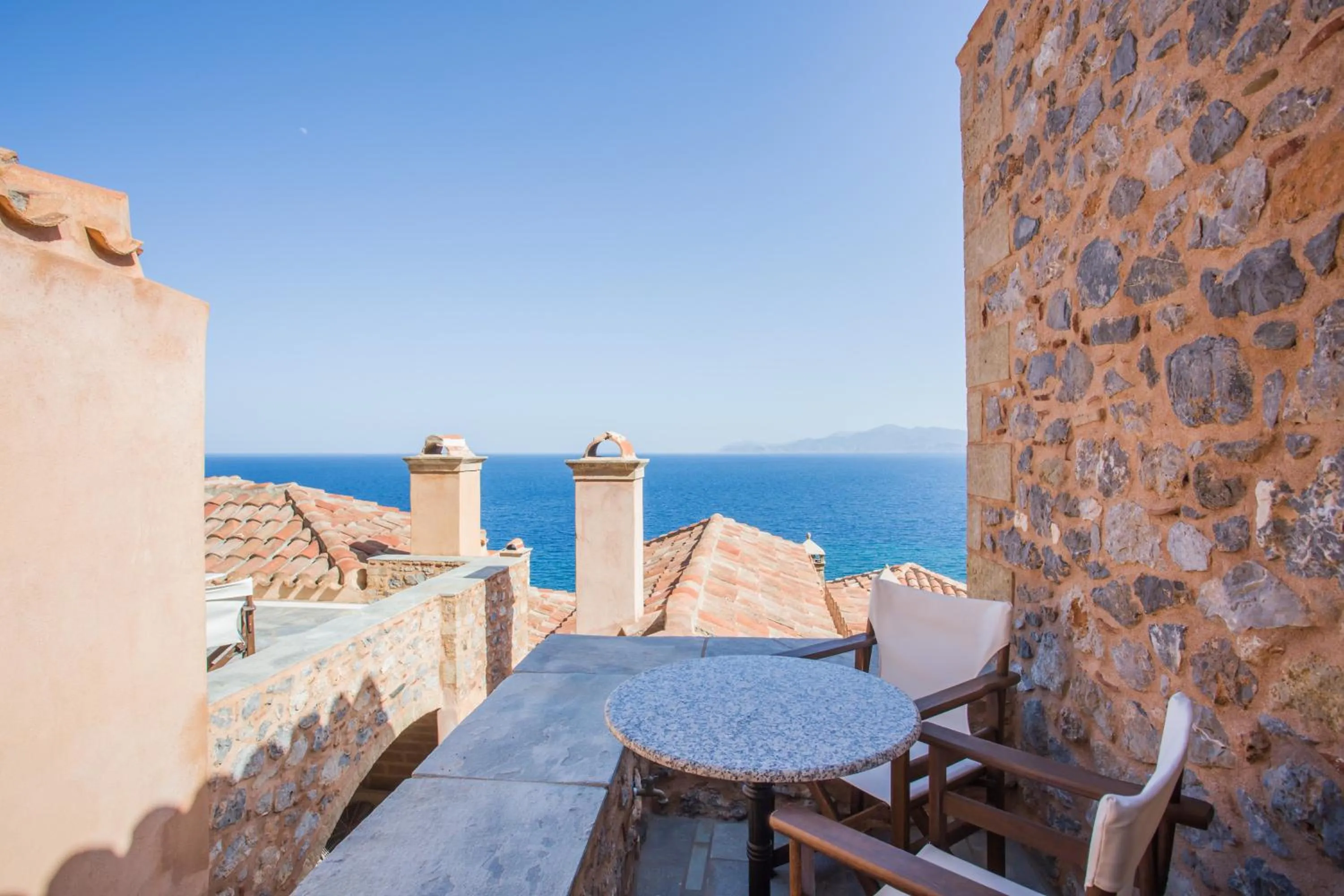 Balcony/Terrace in Bastione Malvasia Hotel (ex New Malvasia)